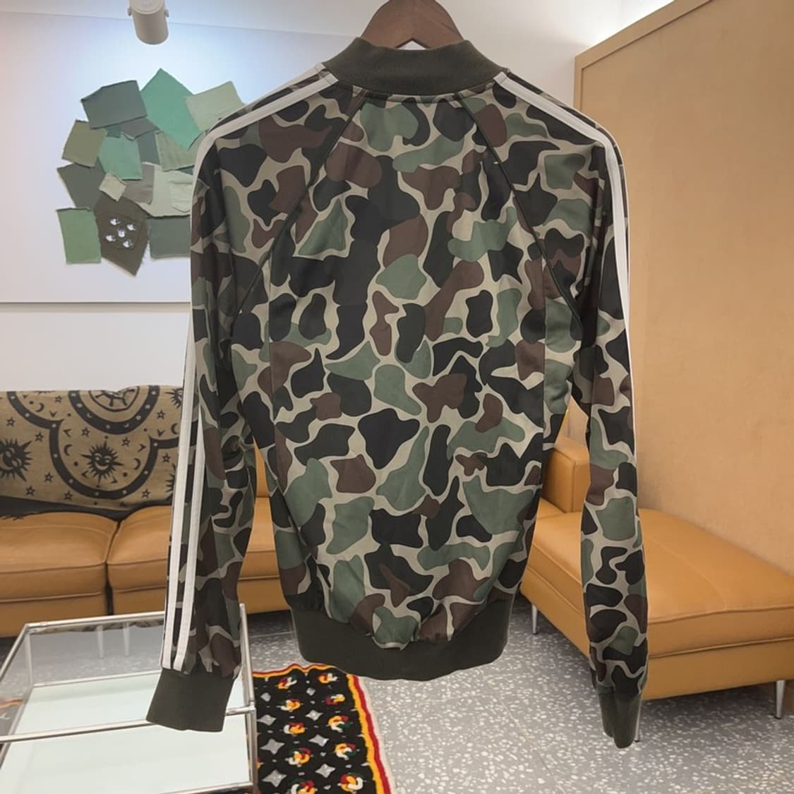 아디다스 Y2K 대장급 희귀 카모플라주 져지 집업 90 C07766 상품이미지4