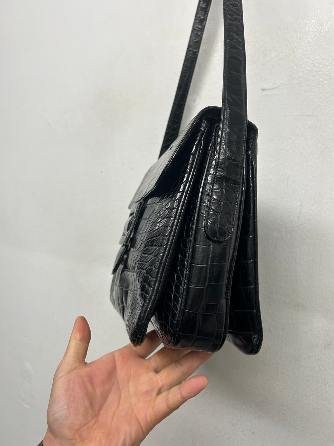 조니파라 x 스테판 켈리앙 크로커다일 숄더백 상품이미지3