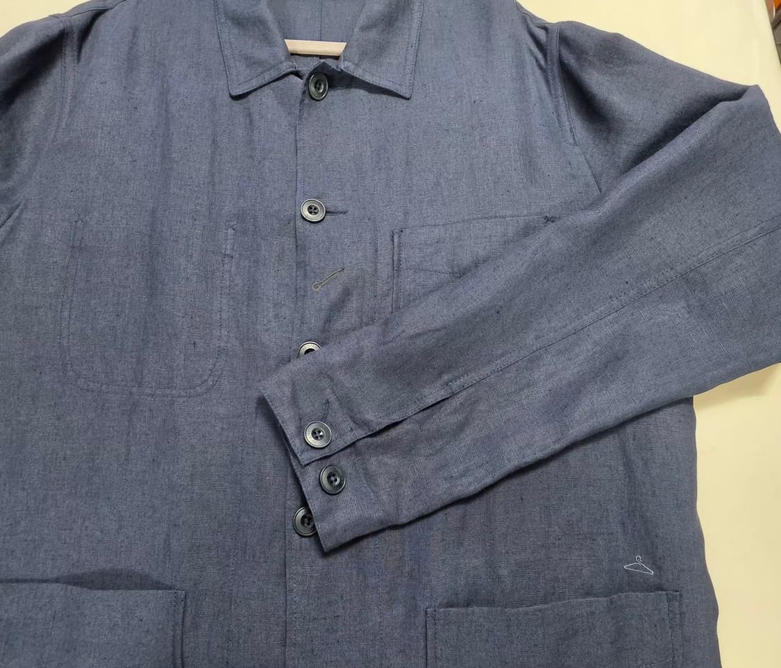 0814 에피그램 멀티 포켓 린넨 자켓 (ERJAM21411NYX) 상품이미지5