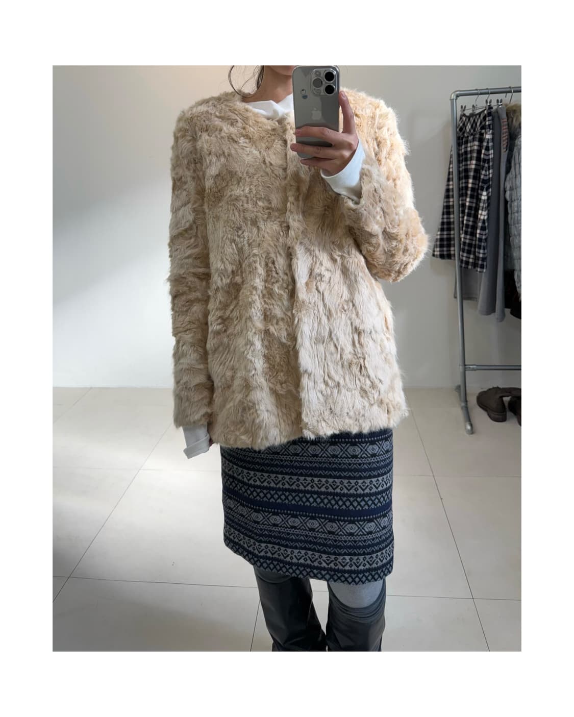 빈티지 논카라 퍼 자켓(개인결제창) 상품이미지3