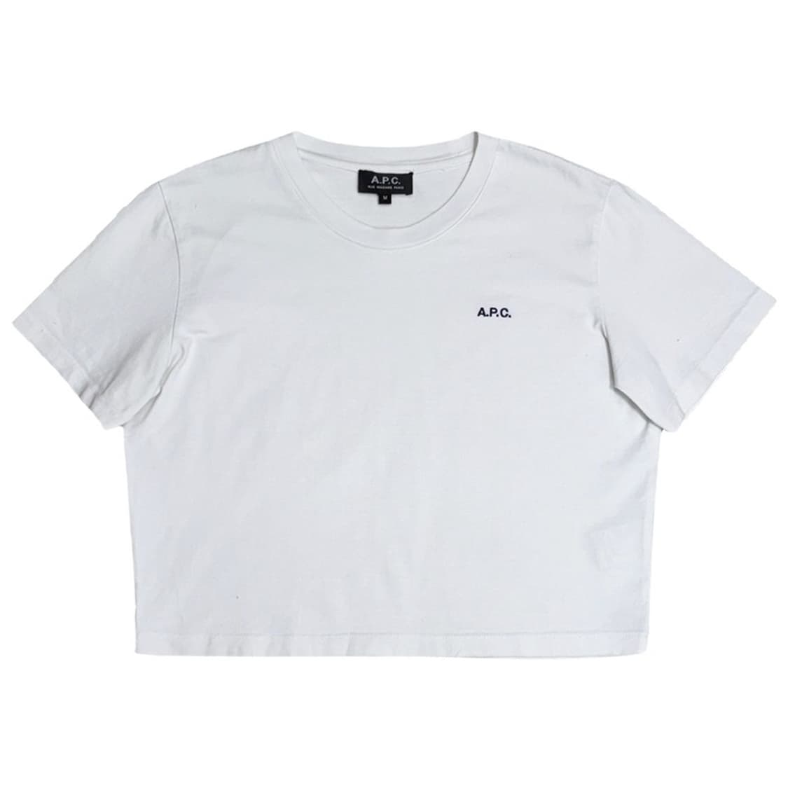 A.P.C. 마이크로로고 크롭 반팔티 M 상품이미지1