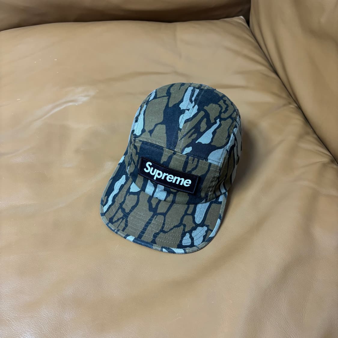 Supreme 슈프림 밀리터리 워시드 카모 캠프캡 모자 (Camo) 상품이미지1