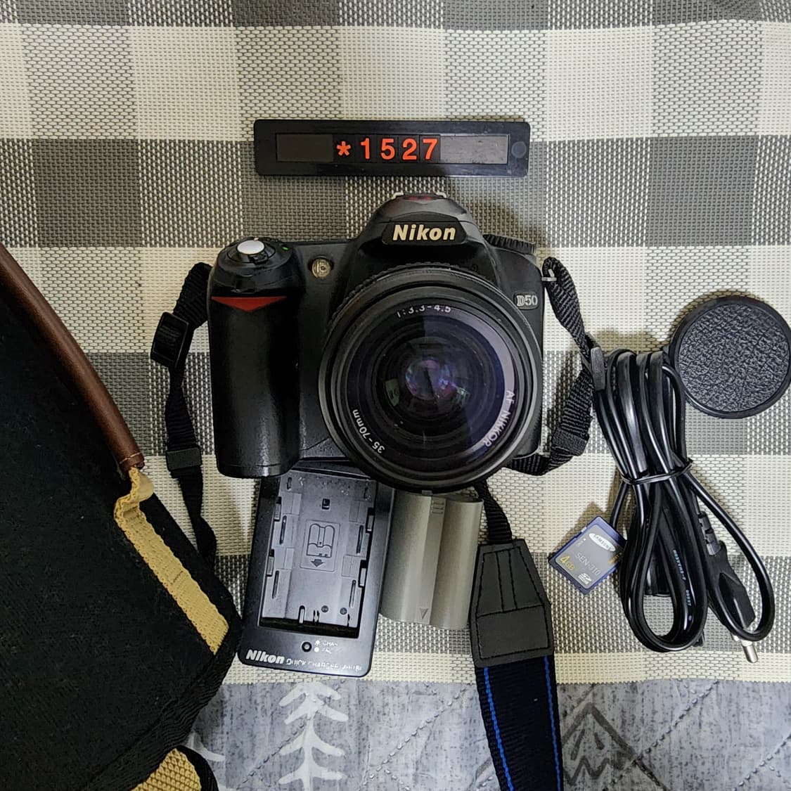 니콘 D50 디지털카메라 35-70 줌렌즈 가방 세트 상품이미지1