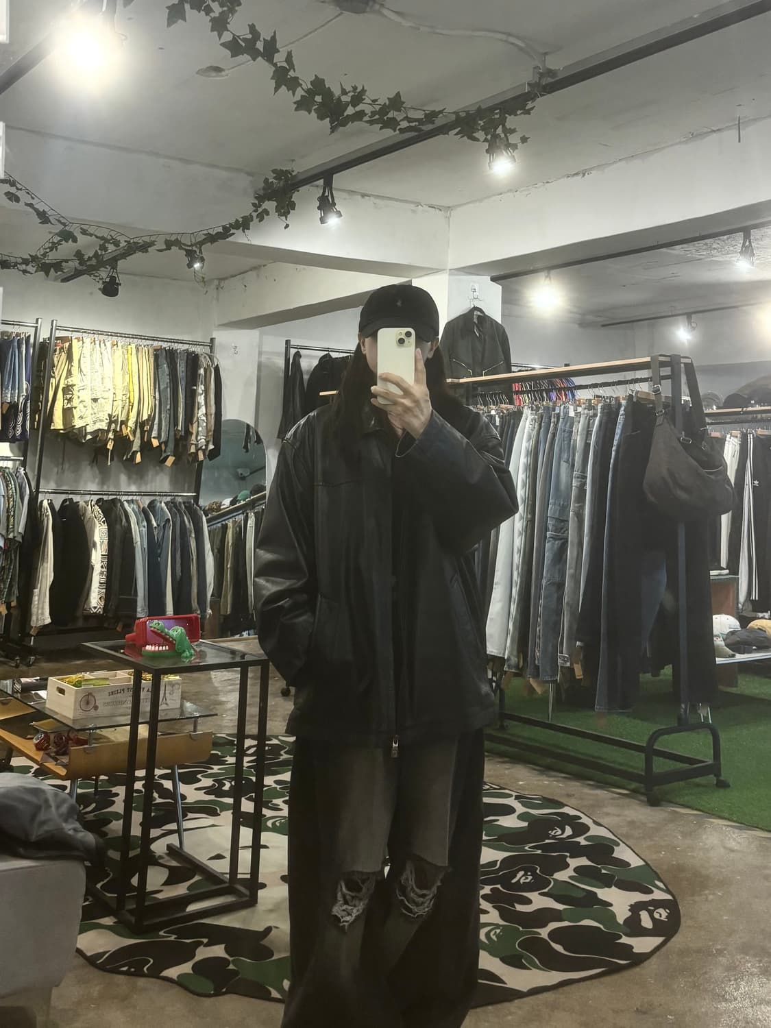 빈티지 가죽 자켓/여성분께 강추 상품이미지8