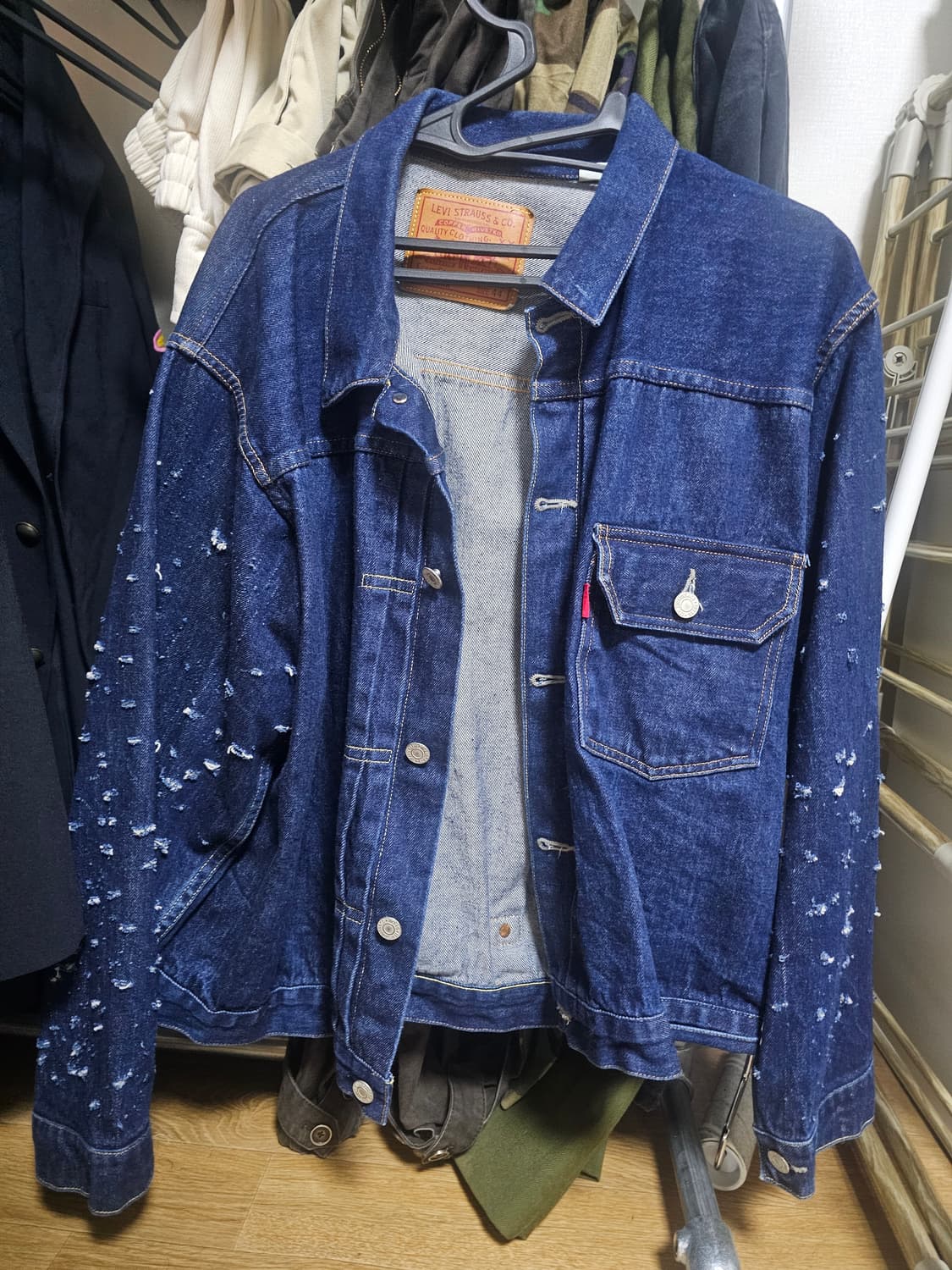 리바이스 506XX 데님자켓 / 꼼데가르송 st 상품이미지1