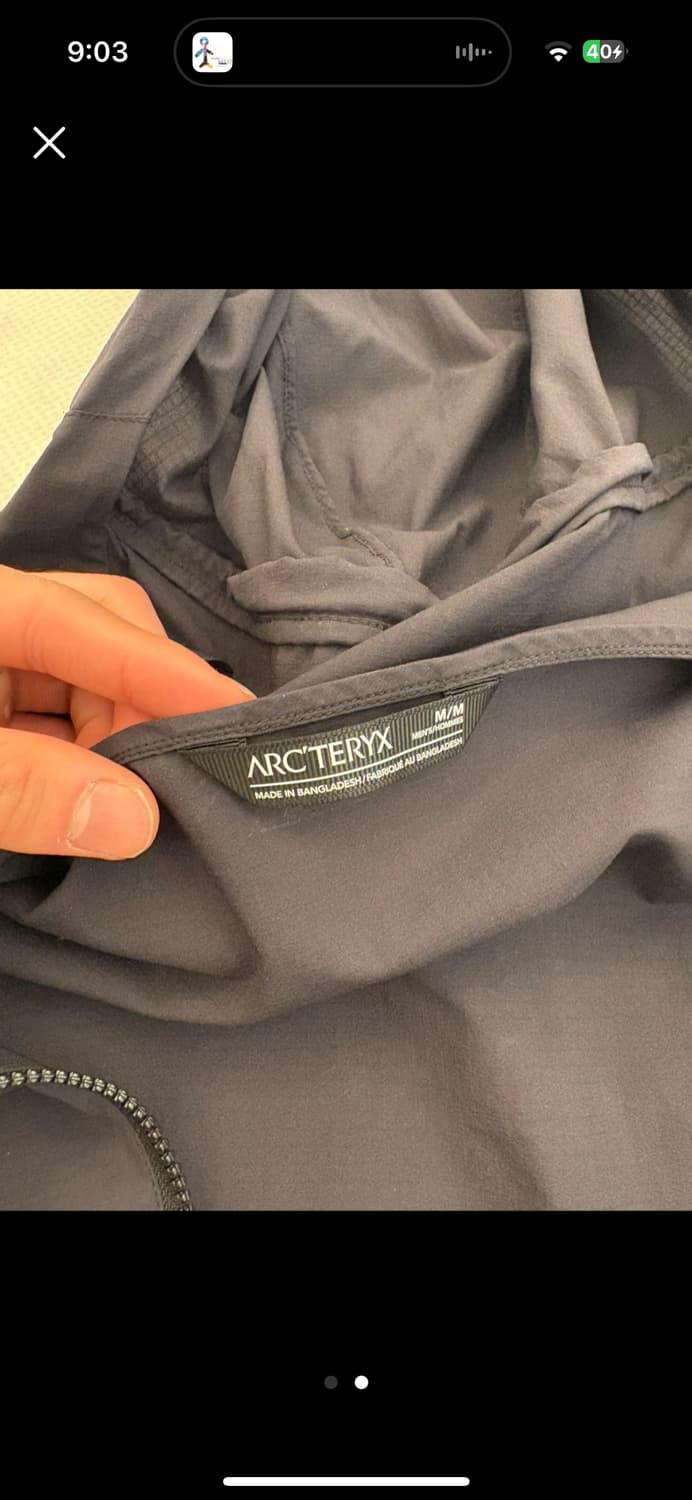 아크테릭스 스쿼미시 블랙사파이어 m 상품이미지2