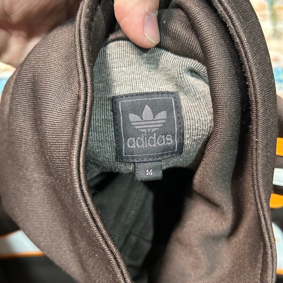 [L] 00s 아디다스 딥브라운 져지 트랙탑 상품이미지5