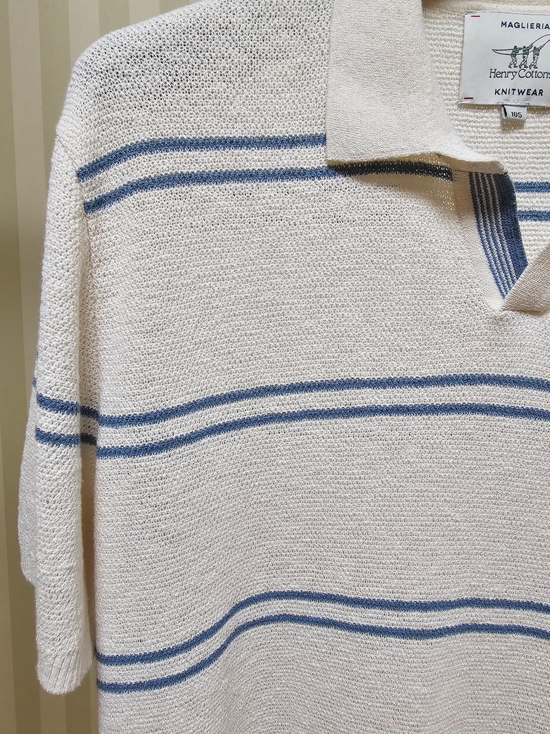 헨리코튼 니트 코튼 105 상품이미지5