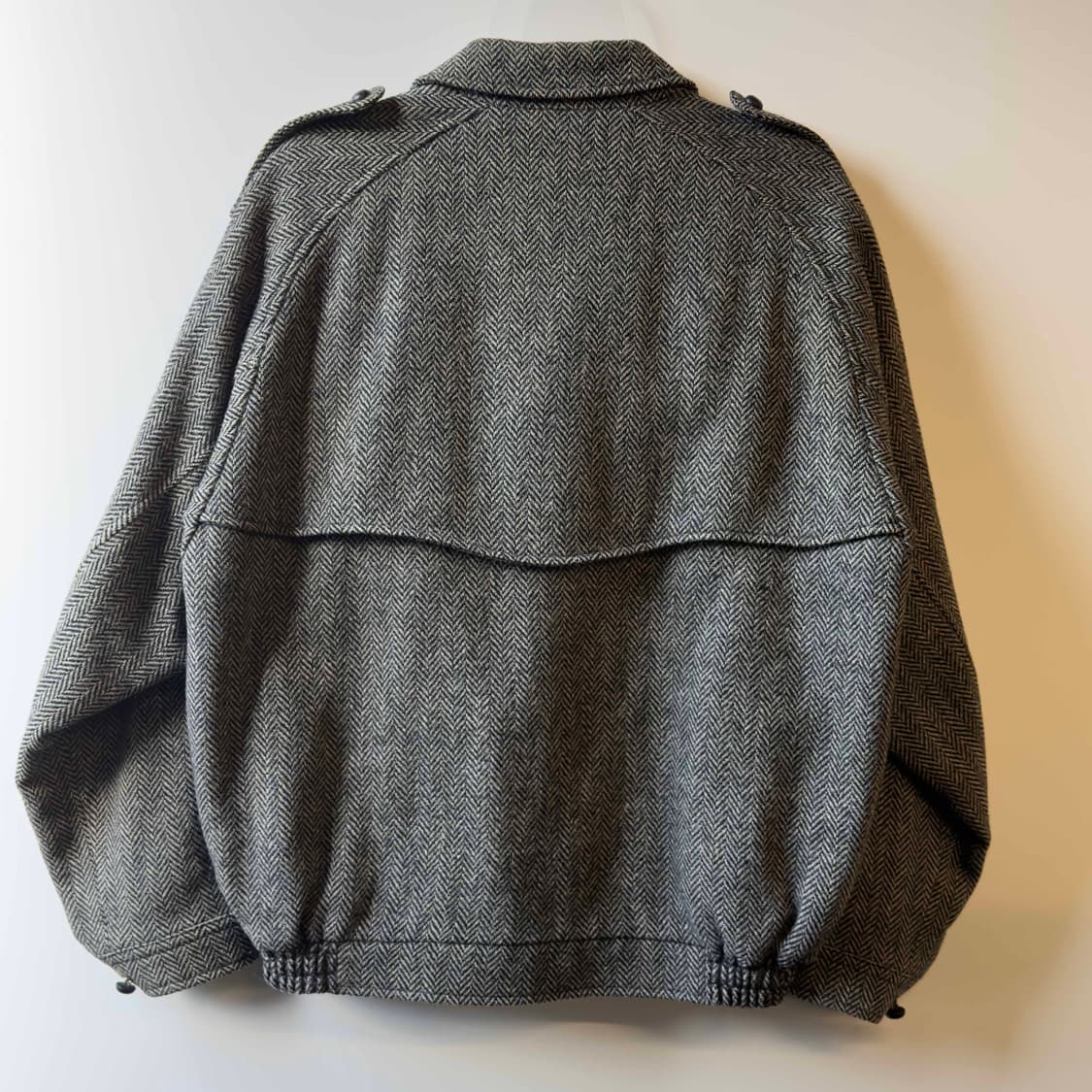 90s 버버리 울 헤링본 헌팅 자켓 상품이미지6