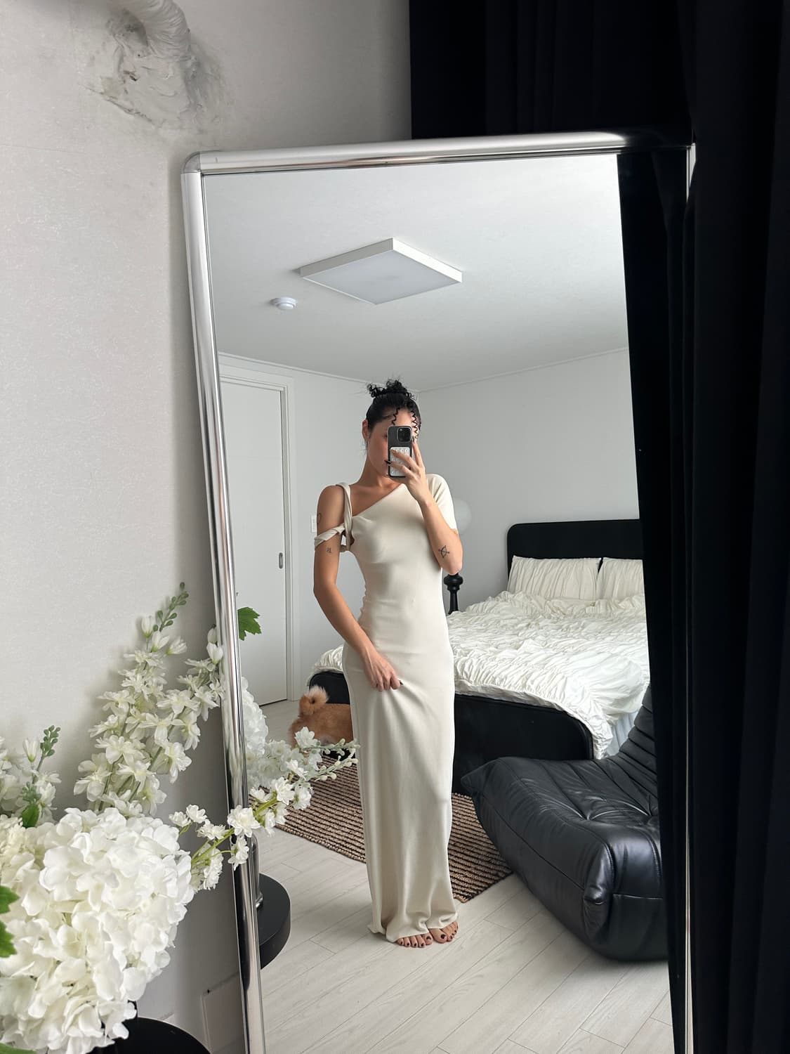 Khy sueded dress 상품이미지3