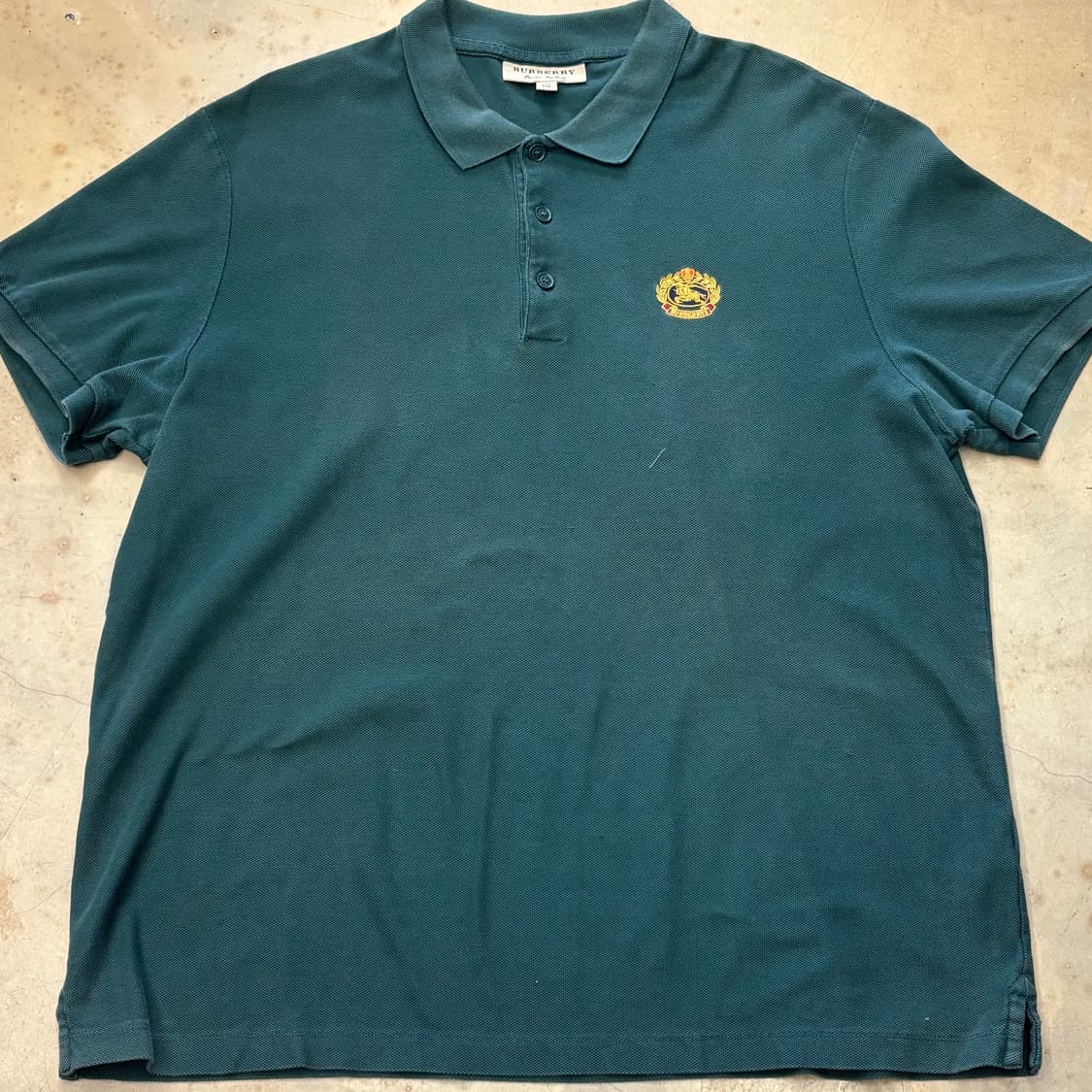 🫶🏻 XXL 버버리 Green 카라 반팔티 🫶🏻 상품이미지1