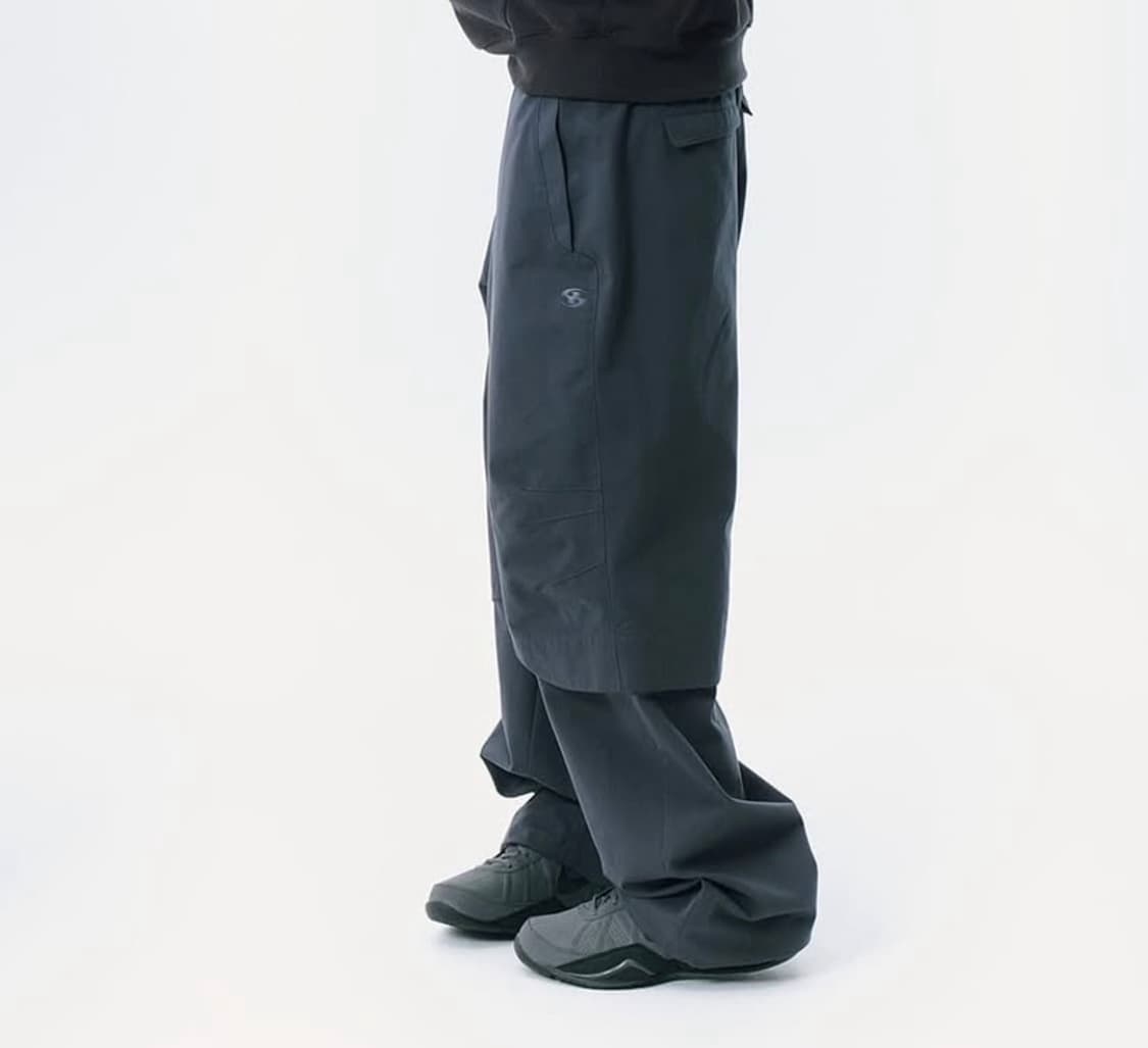 산산기어 레이어드 팬츠 블루 상품이미지1