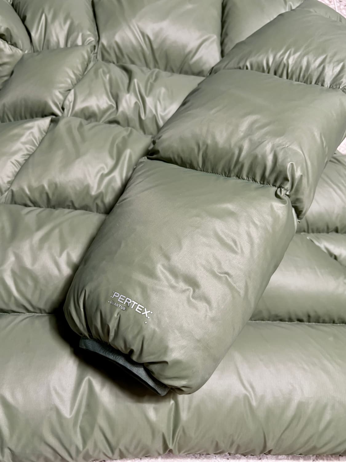 팔라스 퍼텍스 오파크 바라클라바 푸파 그린 패딩 L 상품이미지7