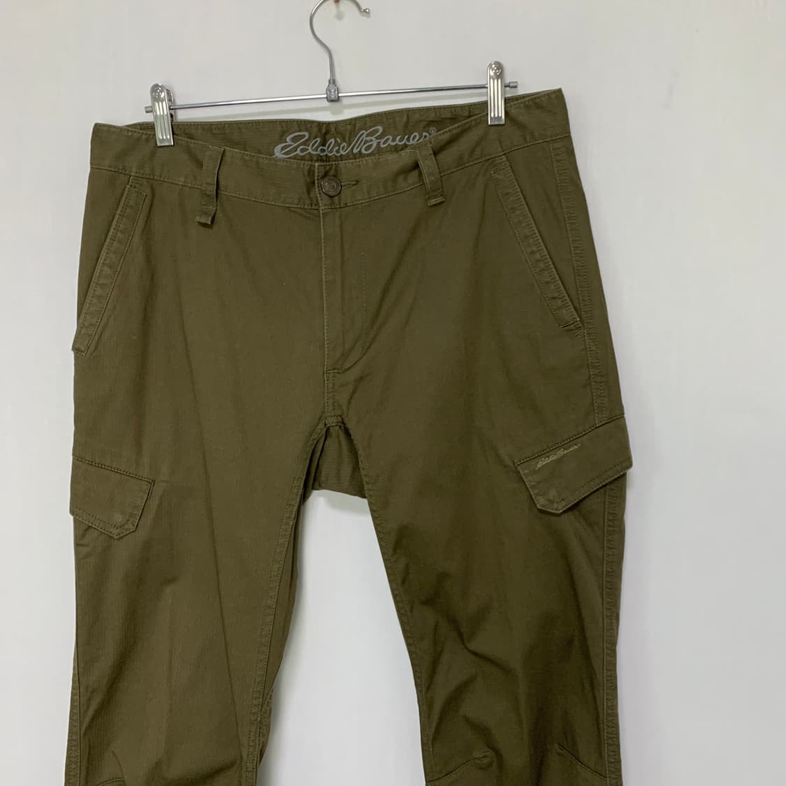 에디바우어 카고팬츠 카키 y2k 00s 2010 남성 바지 34-35인치 상품이미지4