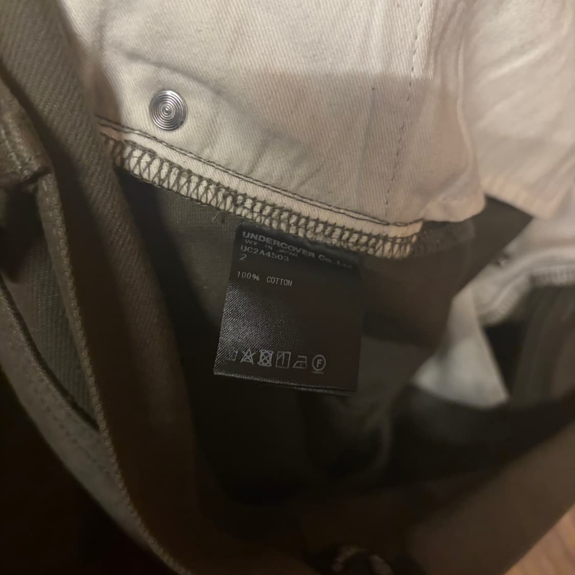 UNDERCOVER DETACHABLE BACK POCKET PANTS 상품이미지8