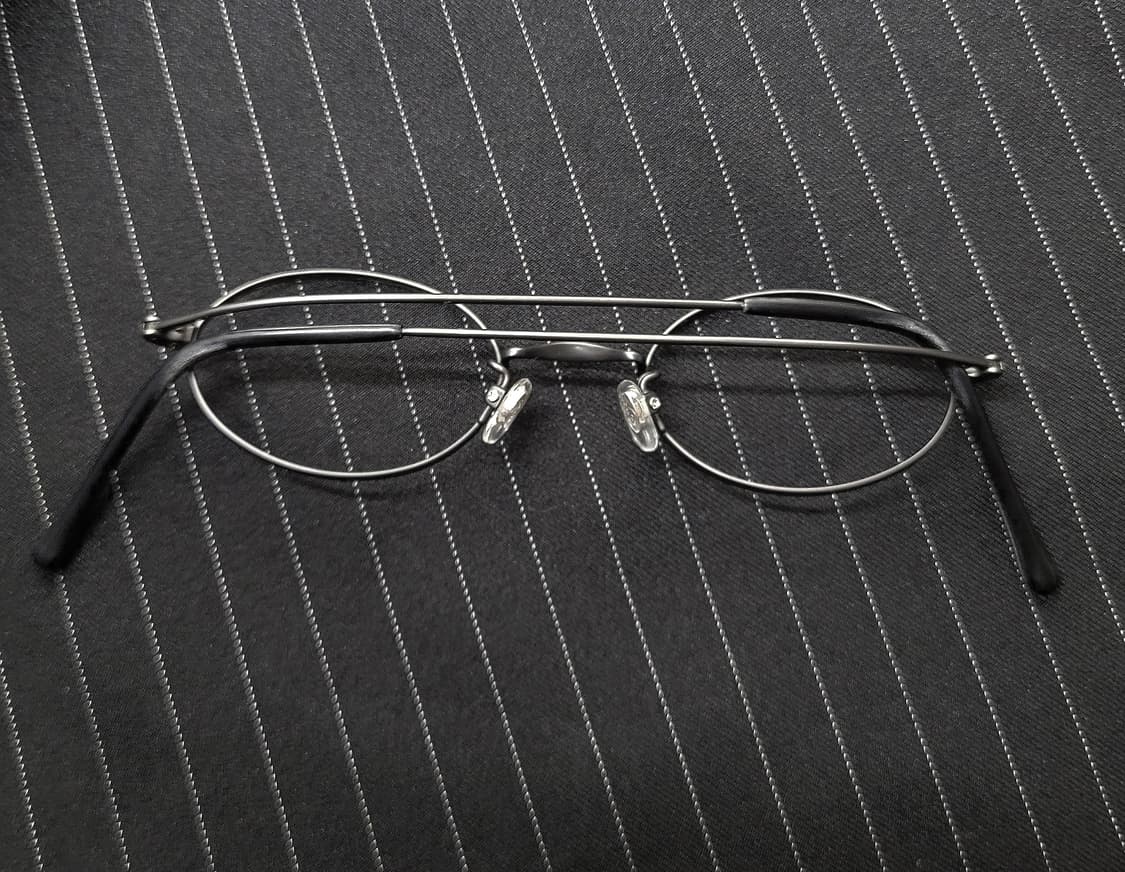 마수나가 블랙 B 티탄 안경 상품이미지3