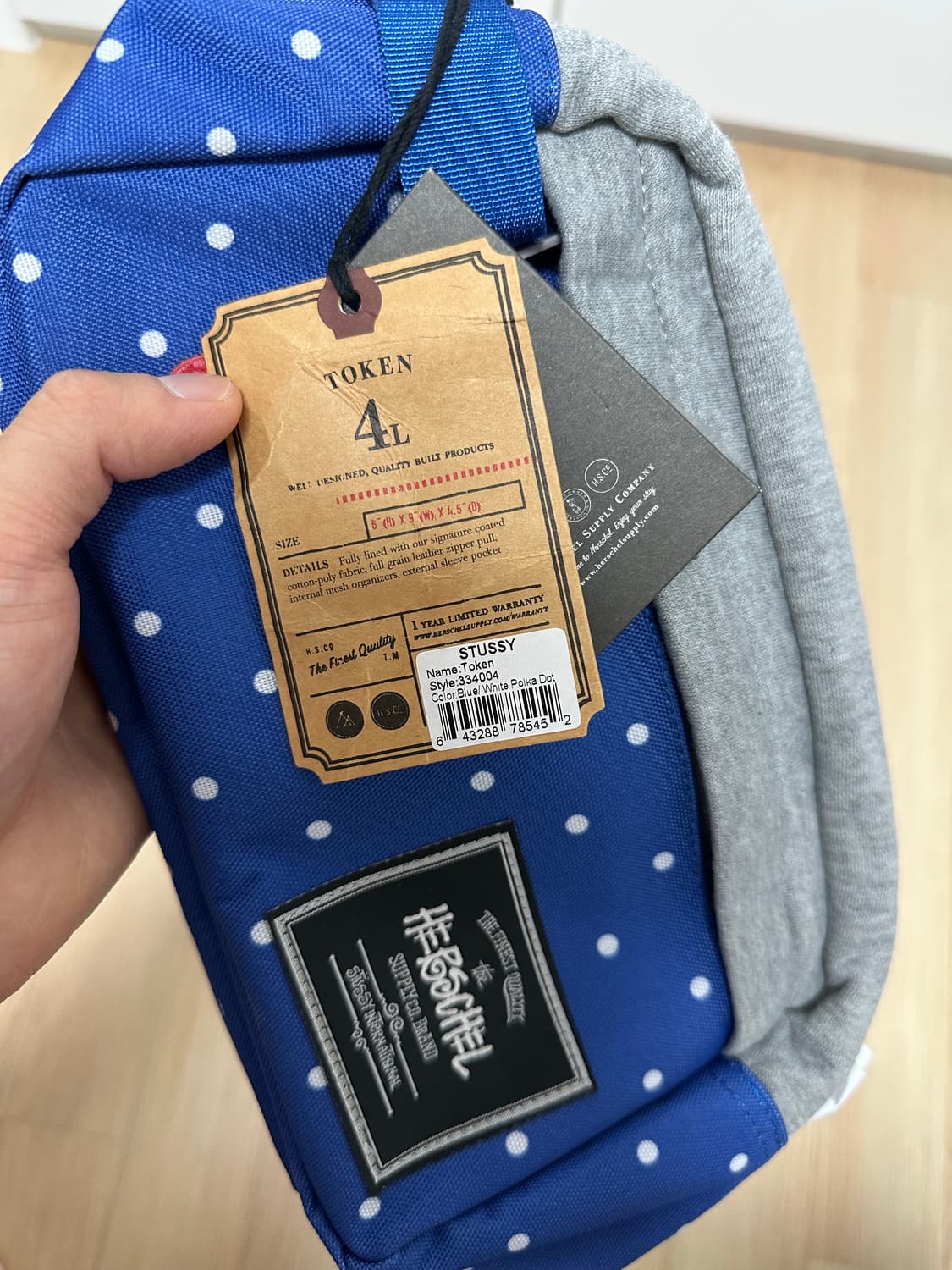 스투시 x 허쉘 파우치 새상품 급처 상품이미지2