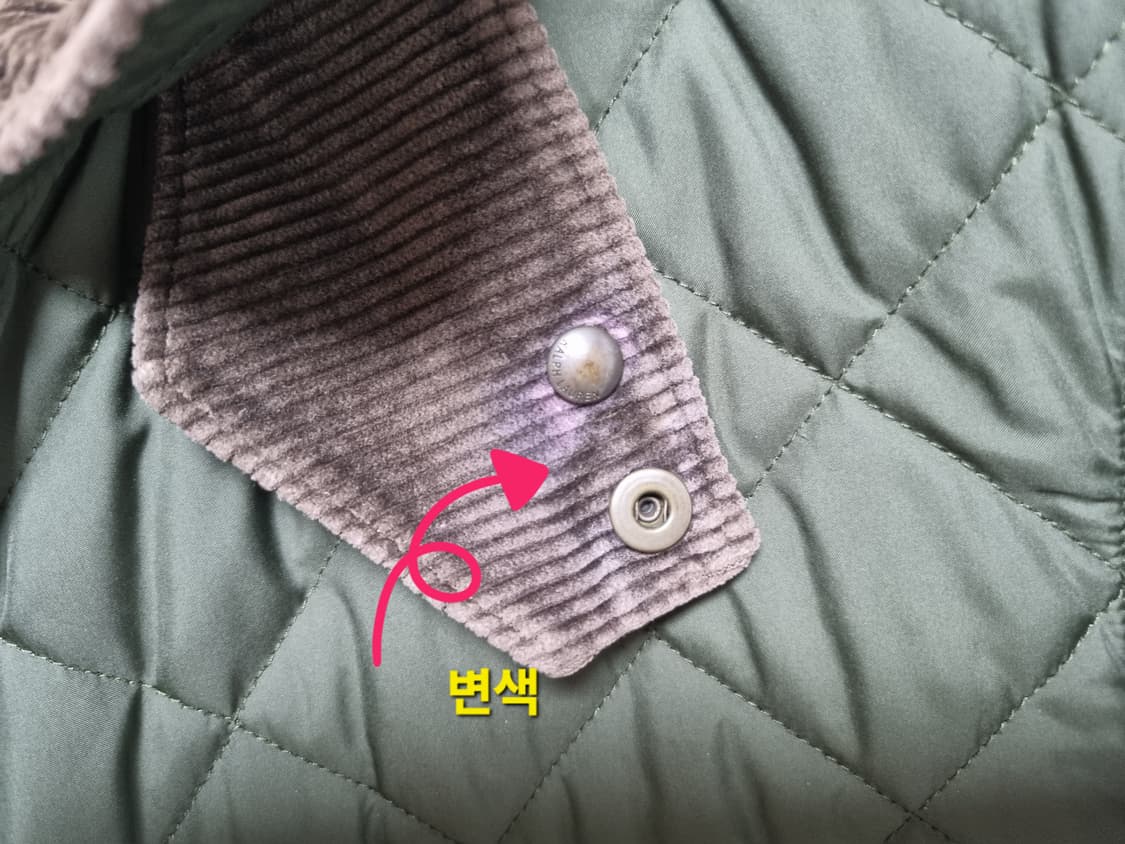 남성 폴로 카키 코듀로이 퀼팅 퀄팅 자켓 점퍼 상품이미지9