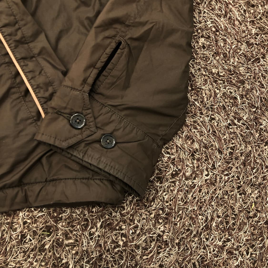 폴로 랄프로렌 브라운 페이딩 폴리쉘 봄버 블루종 페리 자켓 상품이미지3