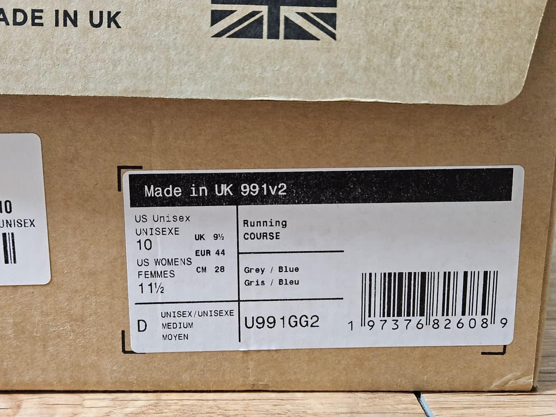 [280] 뉴발란스 991v2 다크 굴 그레이 상품이미지7