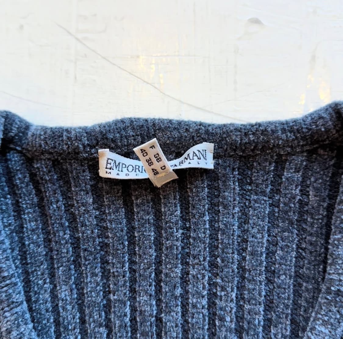 90s 엠프리오 아르마니 브이넥 니트 스웨터 상품이미지6