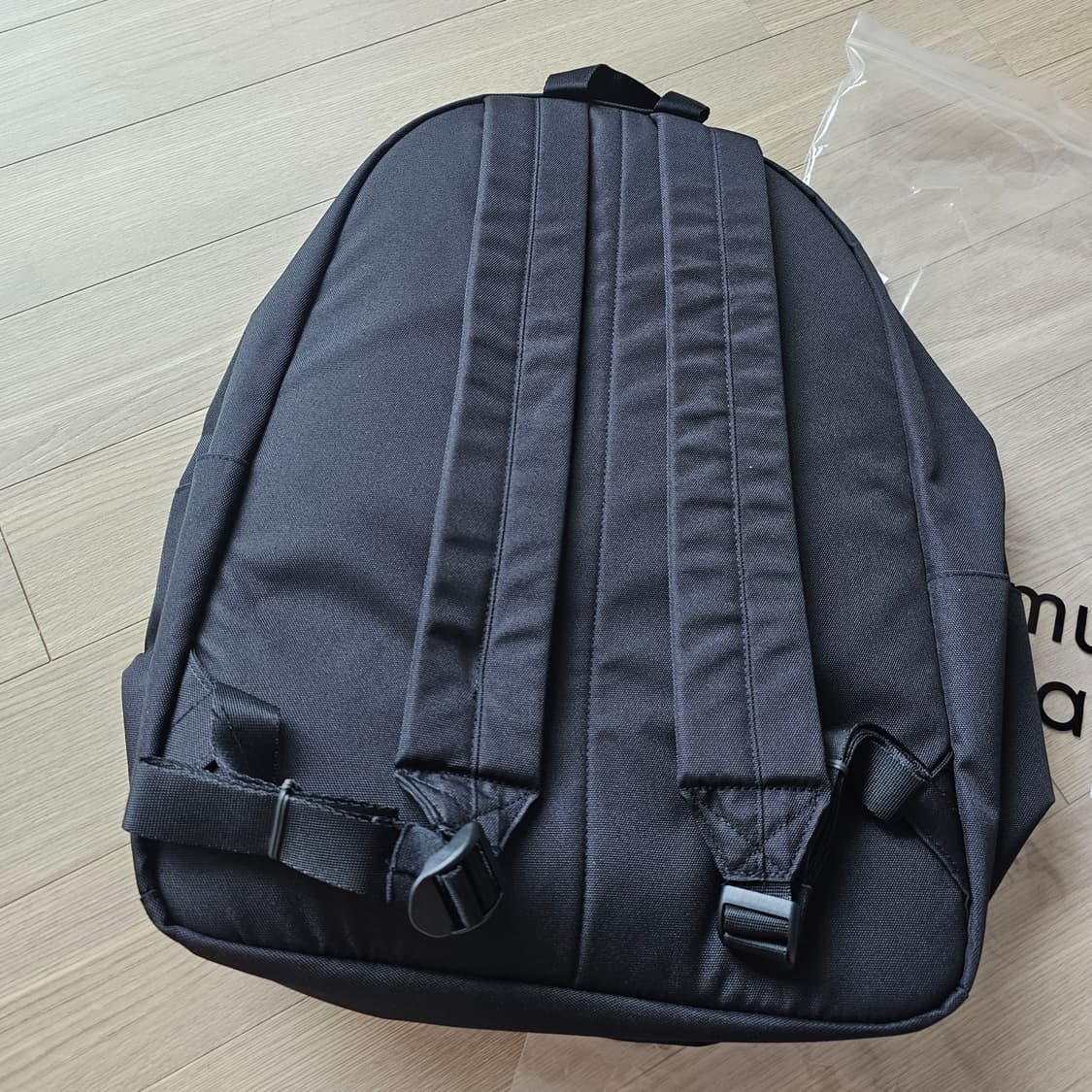 새제품) 무신사스탠다드 코듀라 빅 사이즈 투 포켓 백팩 25L 가방 공용 상품이미지10