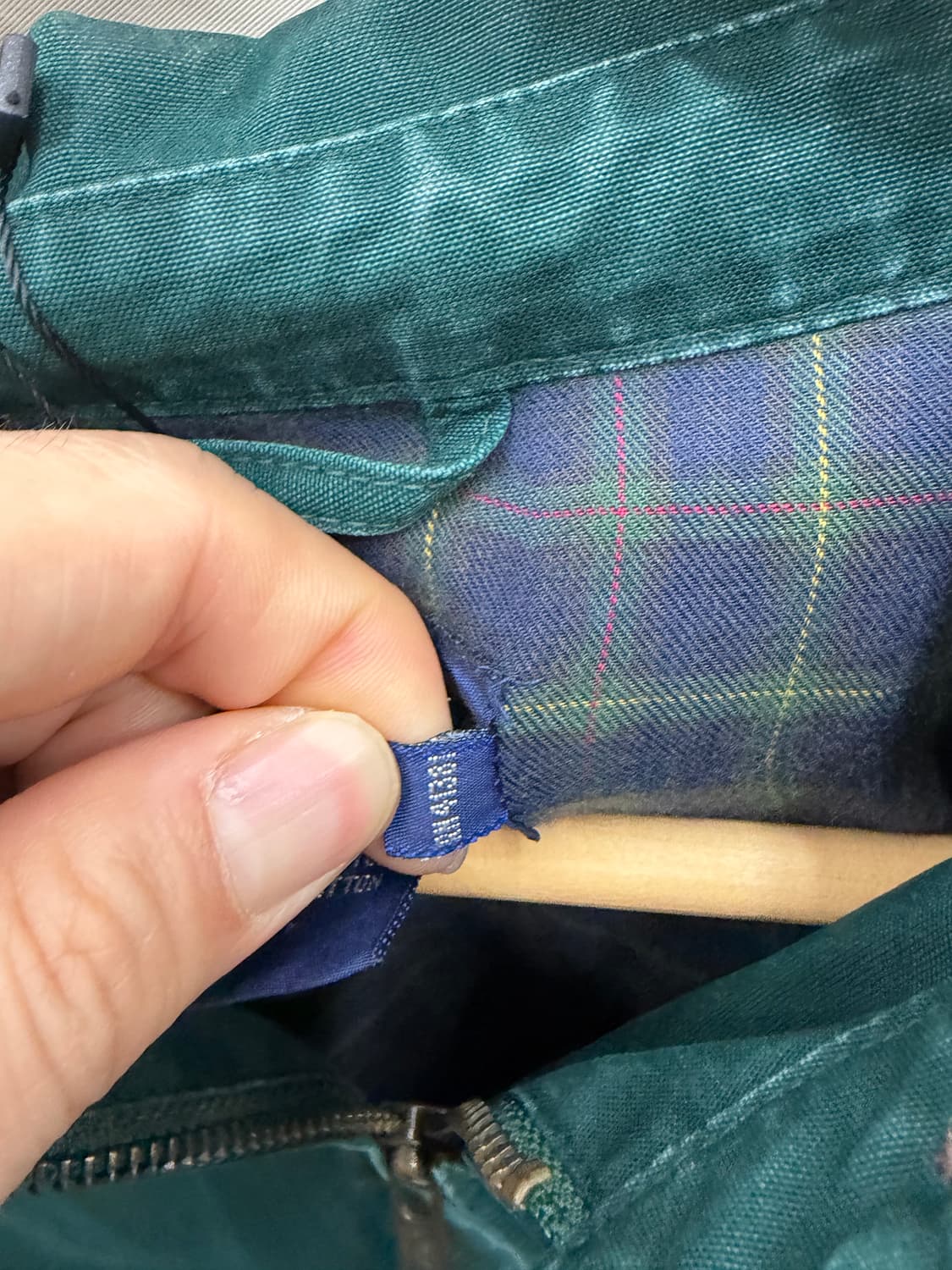 폴로 랄프로렌 딥그린 스윙탑 자켓 상품이미지8