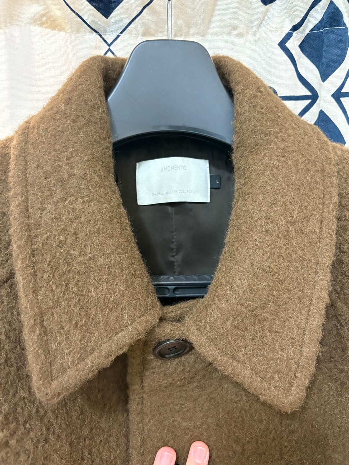 아모멘토 Mens Raglan Coat 상품이미지9