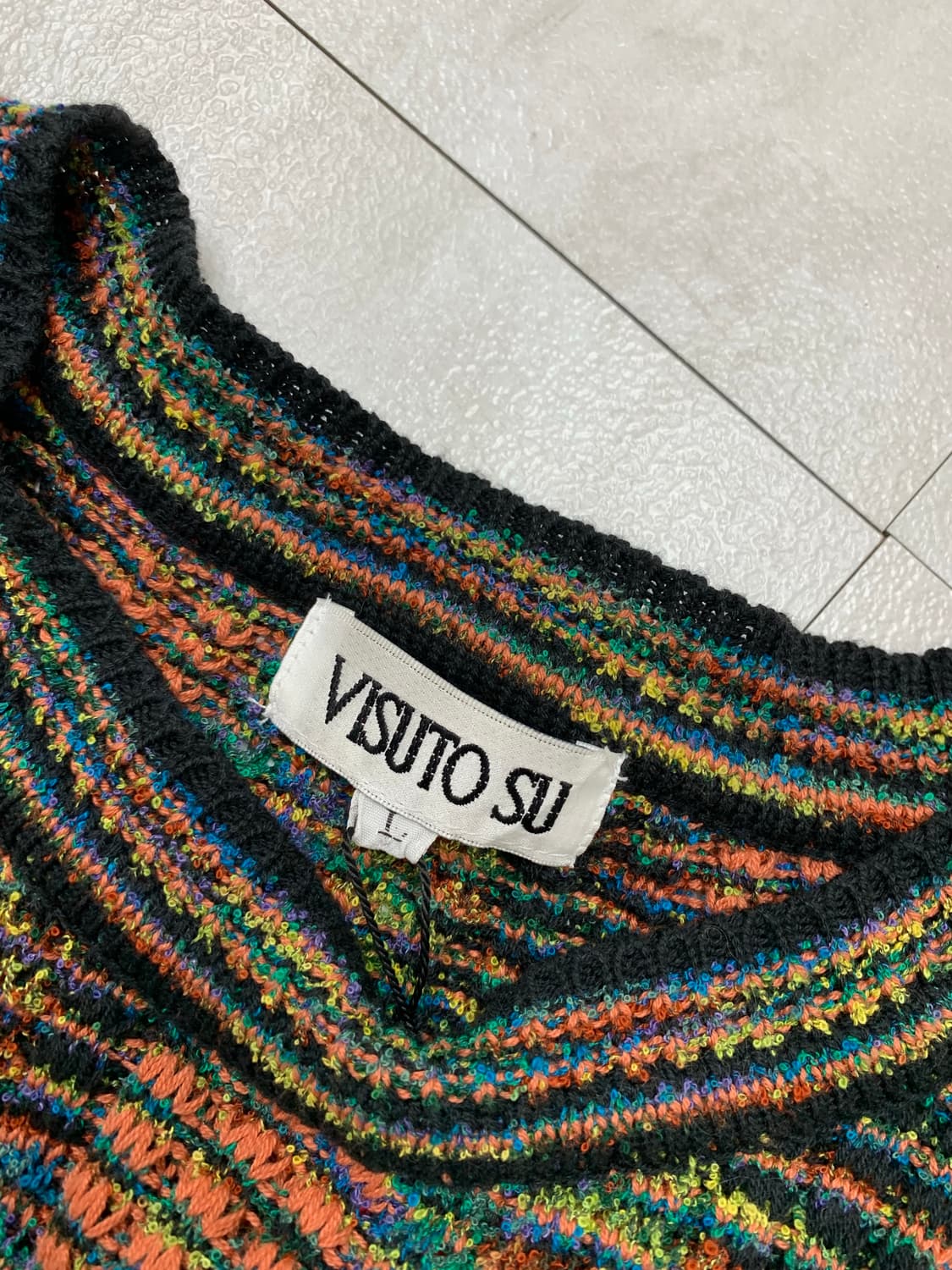 Visutosu 패턴 니트 #228 상품이미지5