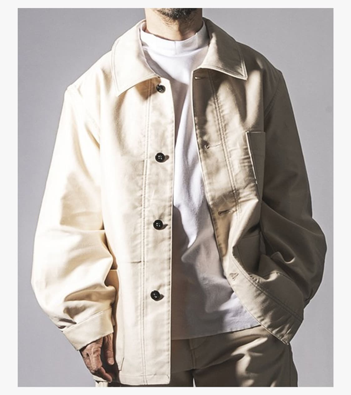 ETS.MATERIAUX - MOLESKIN FRENCH WORK JK 상품이미지2