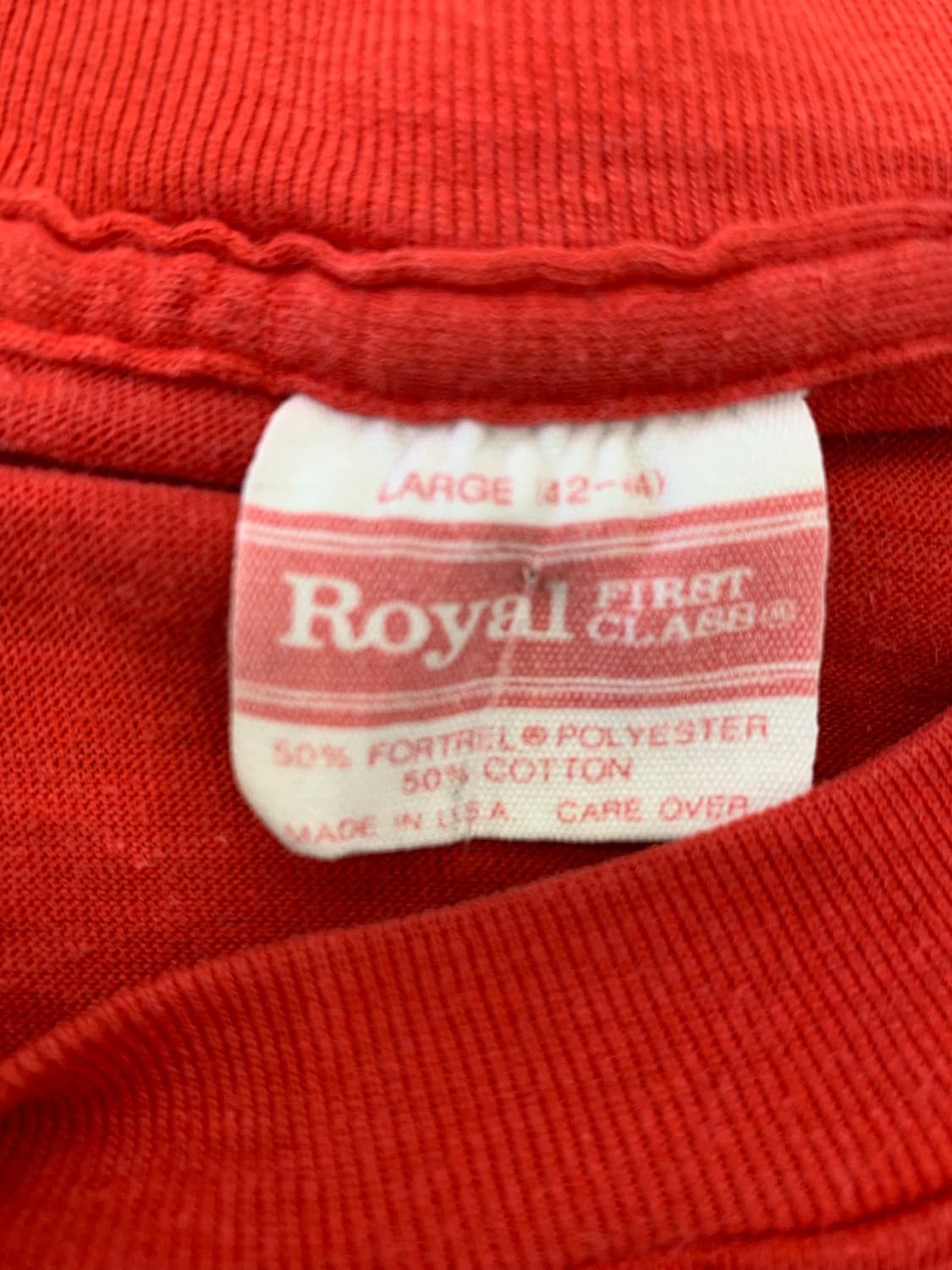 80s American vintage 빅독 반팔 Made U.S.A 상품이미지4