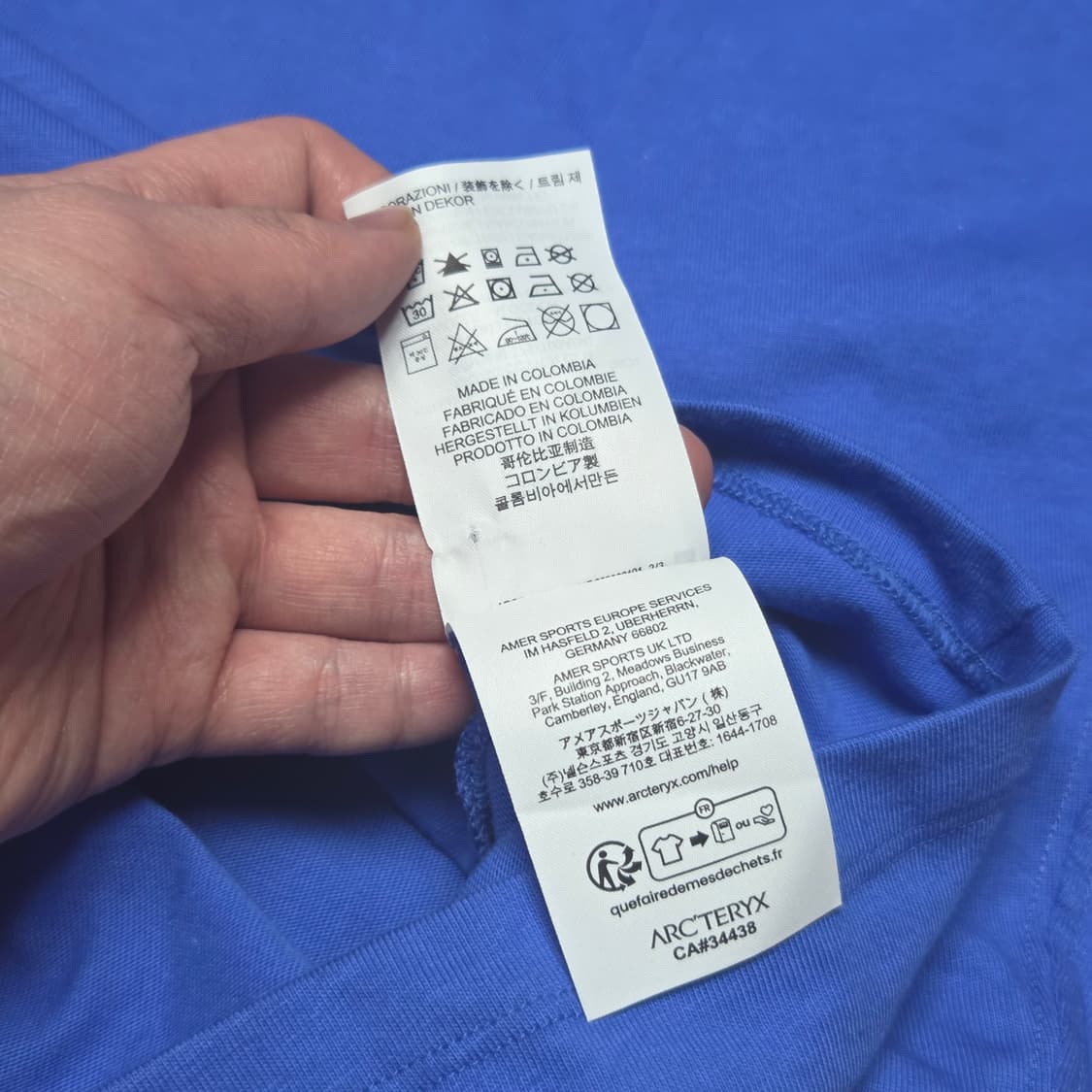 아크테릭스 크래그 코튼 롱슬리브 티셔츠 일렉트라 유포리아 상품이미지4