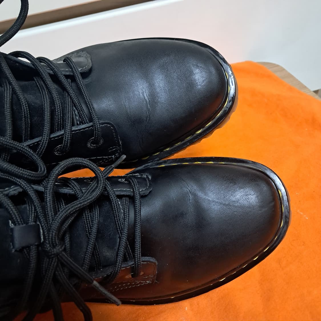 닥터마틴 워커 부츠 LUANA 블랙 UK 7 (260mm) 상품이미지4