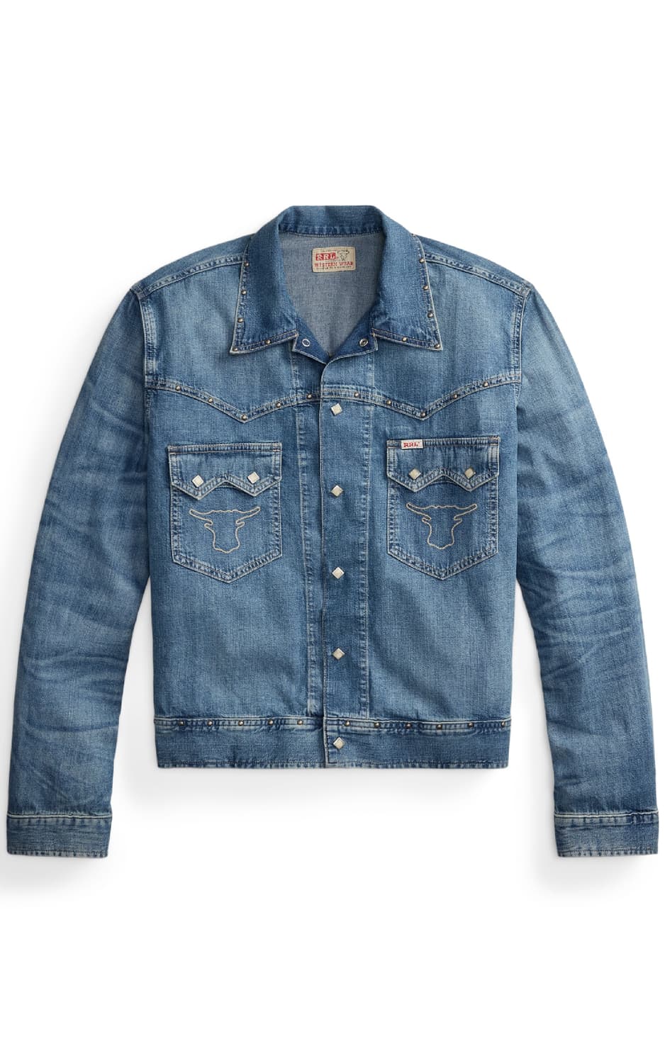 RRL 스터드 인디고 데님 재킷 상품이미지1