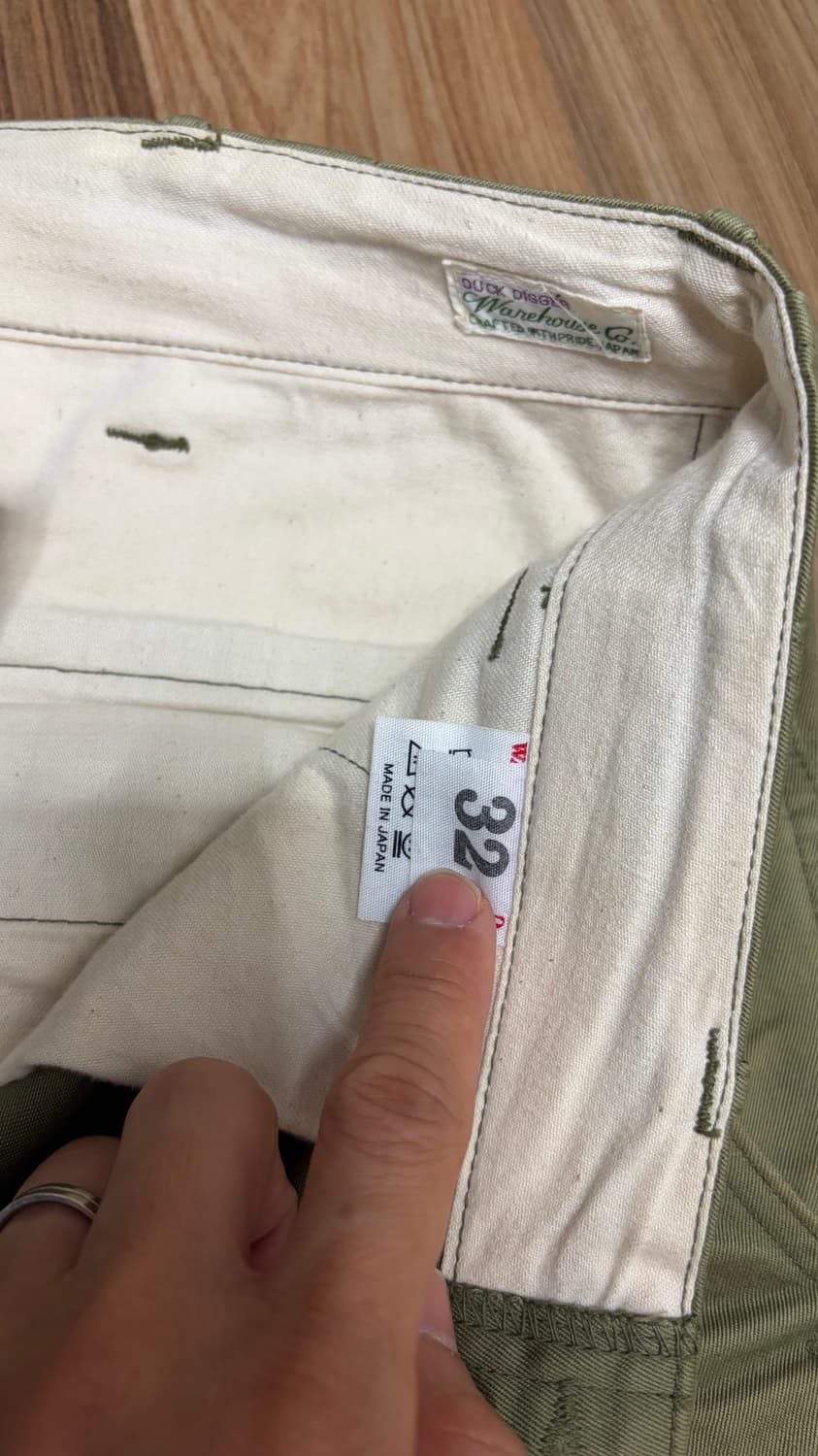 웨어하우스 치노팬츠 상품이미지5