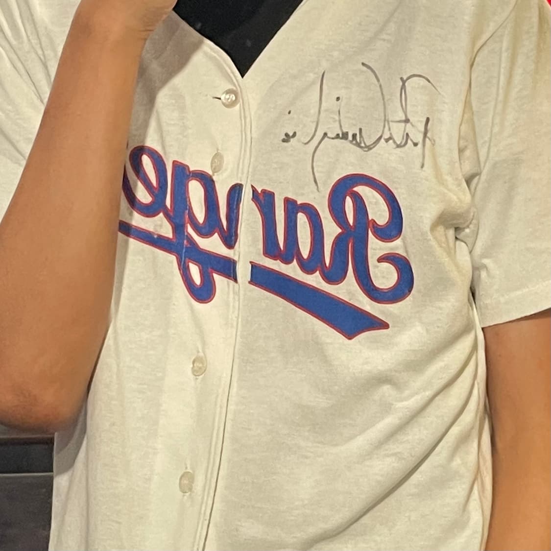 [IM] Texas Rangers 텍사스 레인저스 화이트 반팔유니폼 상품이미지4
