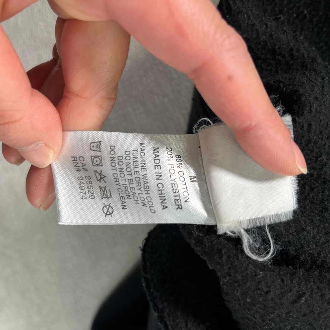 100 100 스투시 베이직 맨투맨 상품이미지6