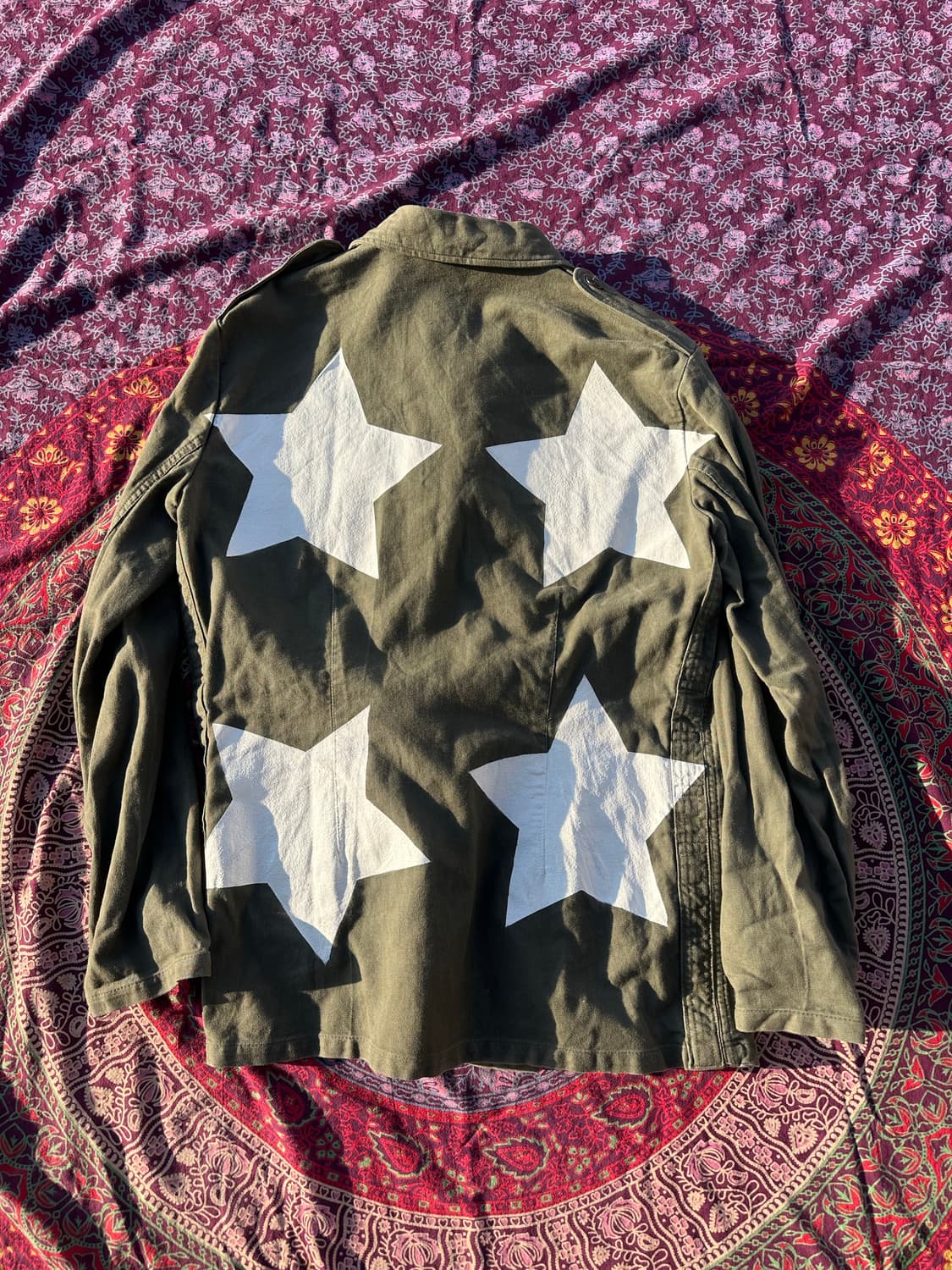 모디파이드 스타 페인팅 밀리티러자켓 f 상품이미지2