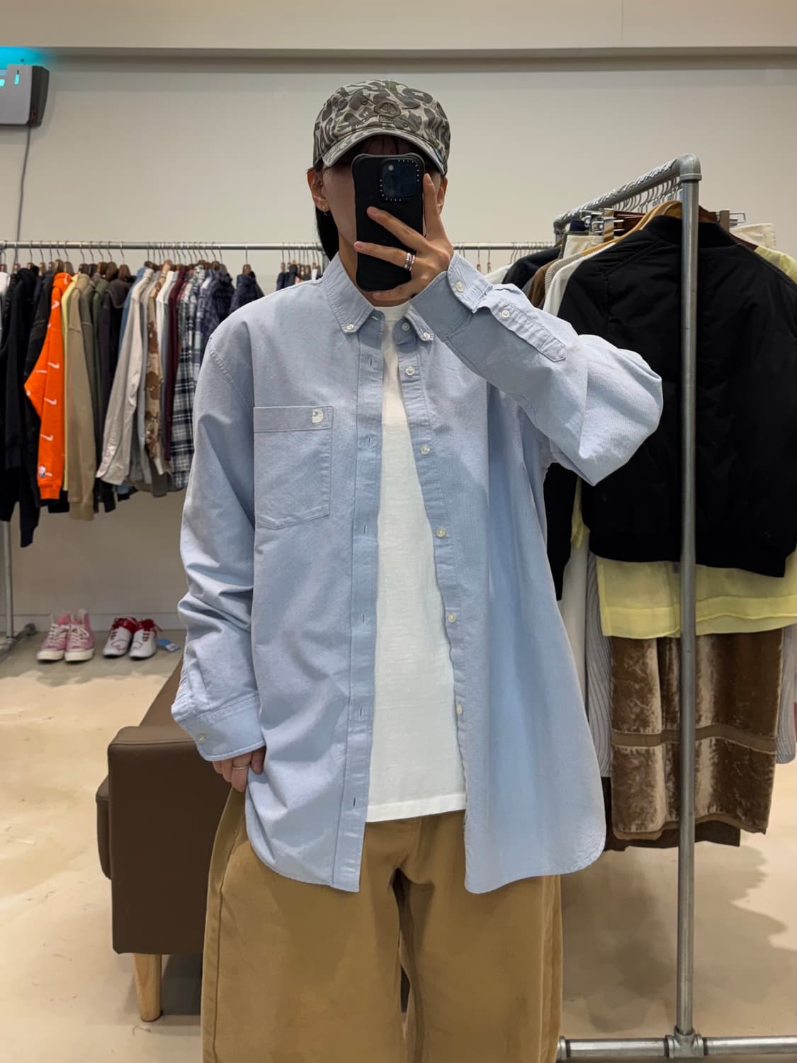 칼하트 wip 옥스포드 셔츠 상품이미지7