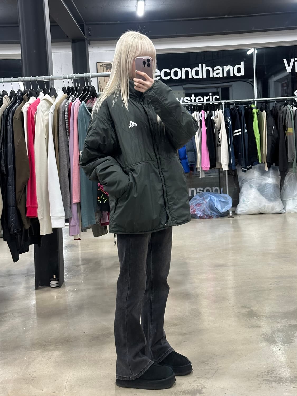 아디다스 리버서블 쉐르파 재킷 상품이미지2