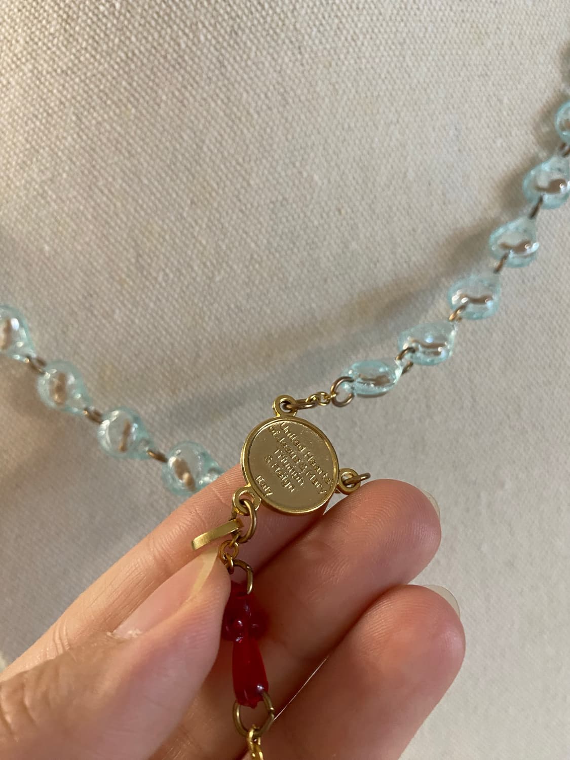 빈티지 태아 묵주 목걸이 상품이미지6