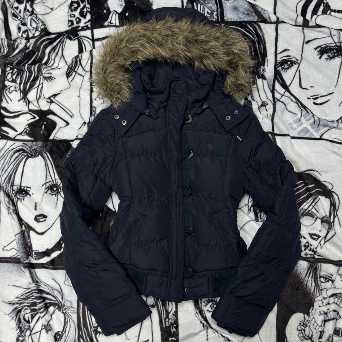 희귀매물)아베크롬비 울프죠 푸퍼 패딩 상품이미지3