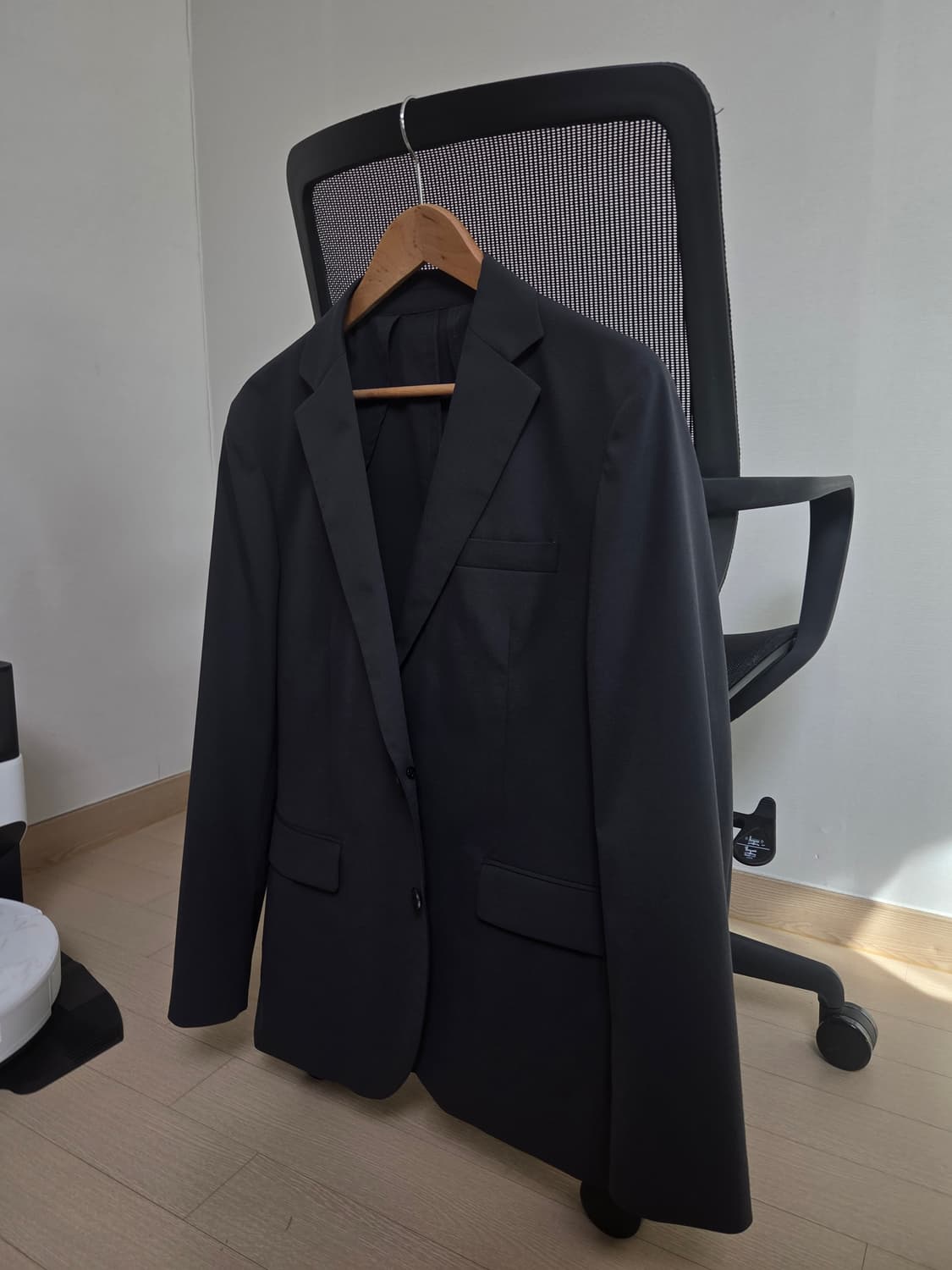 [정품] 엠비오 MVIO 남성 린넨 혼방 화섬 셋업 다크그레이 105-8 상품이미지2