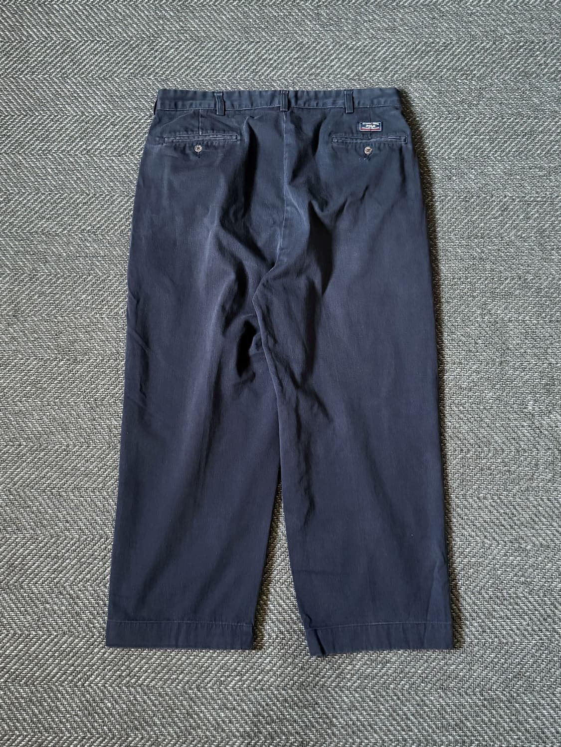 (34) 90s 폴로 랄프로렌 앤드류 더블 플리츠 치노 팬츠 상품이미지7