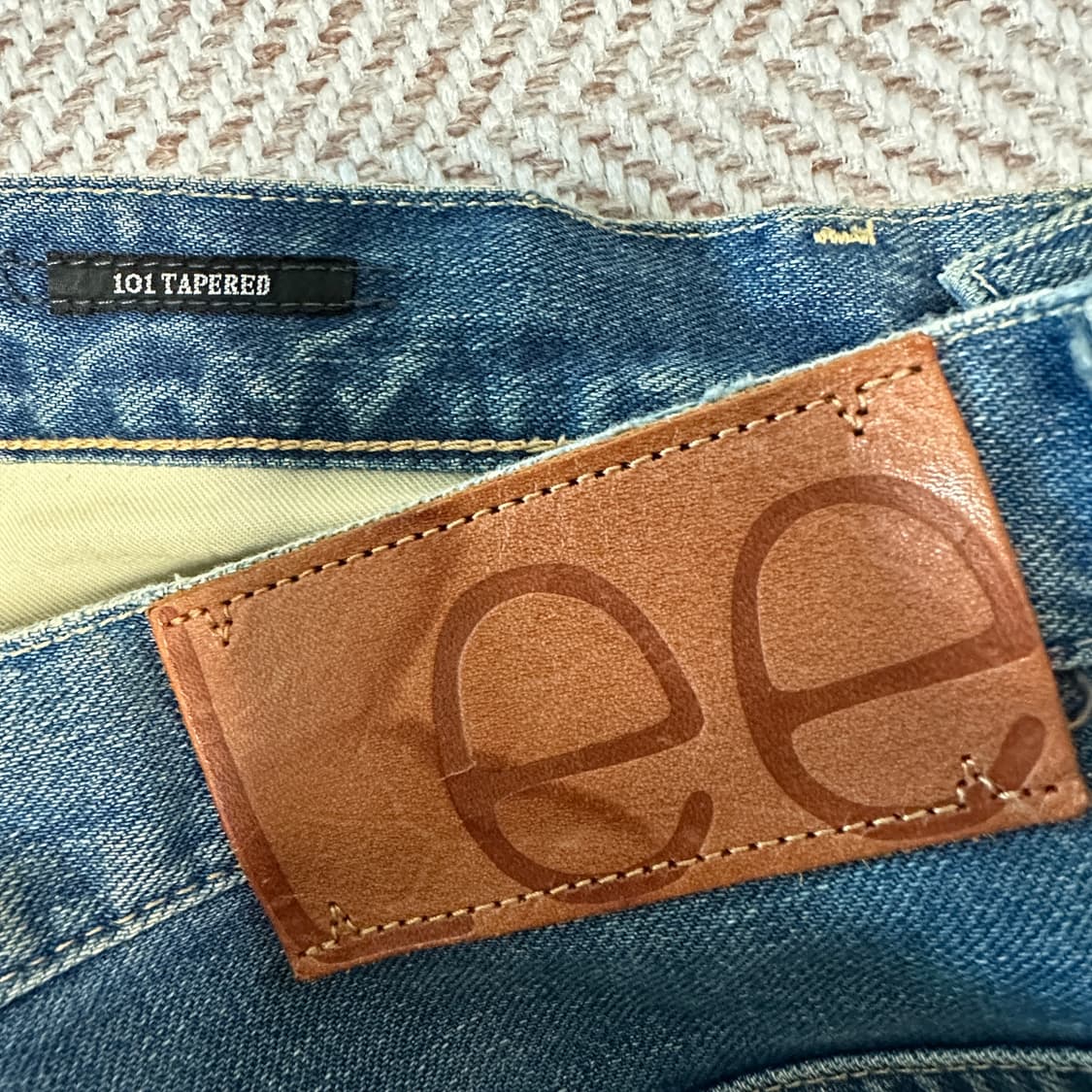 LEE 101 japan made selvedge jeans 상품이미지4