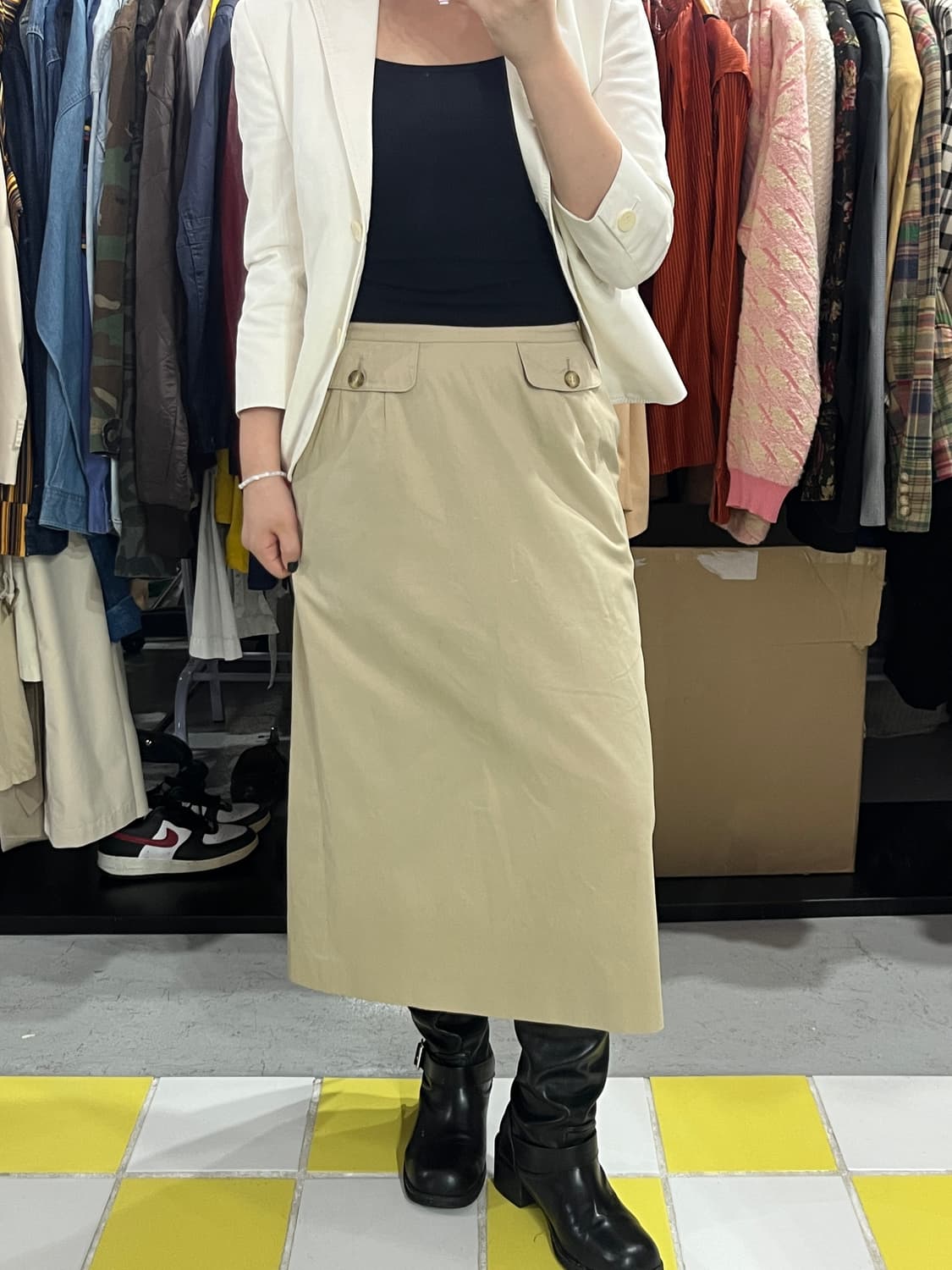 Burberry 버버리 롱 스커트 상품이미지2
