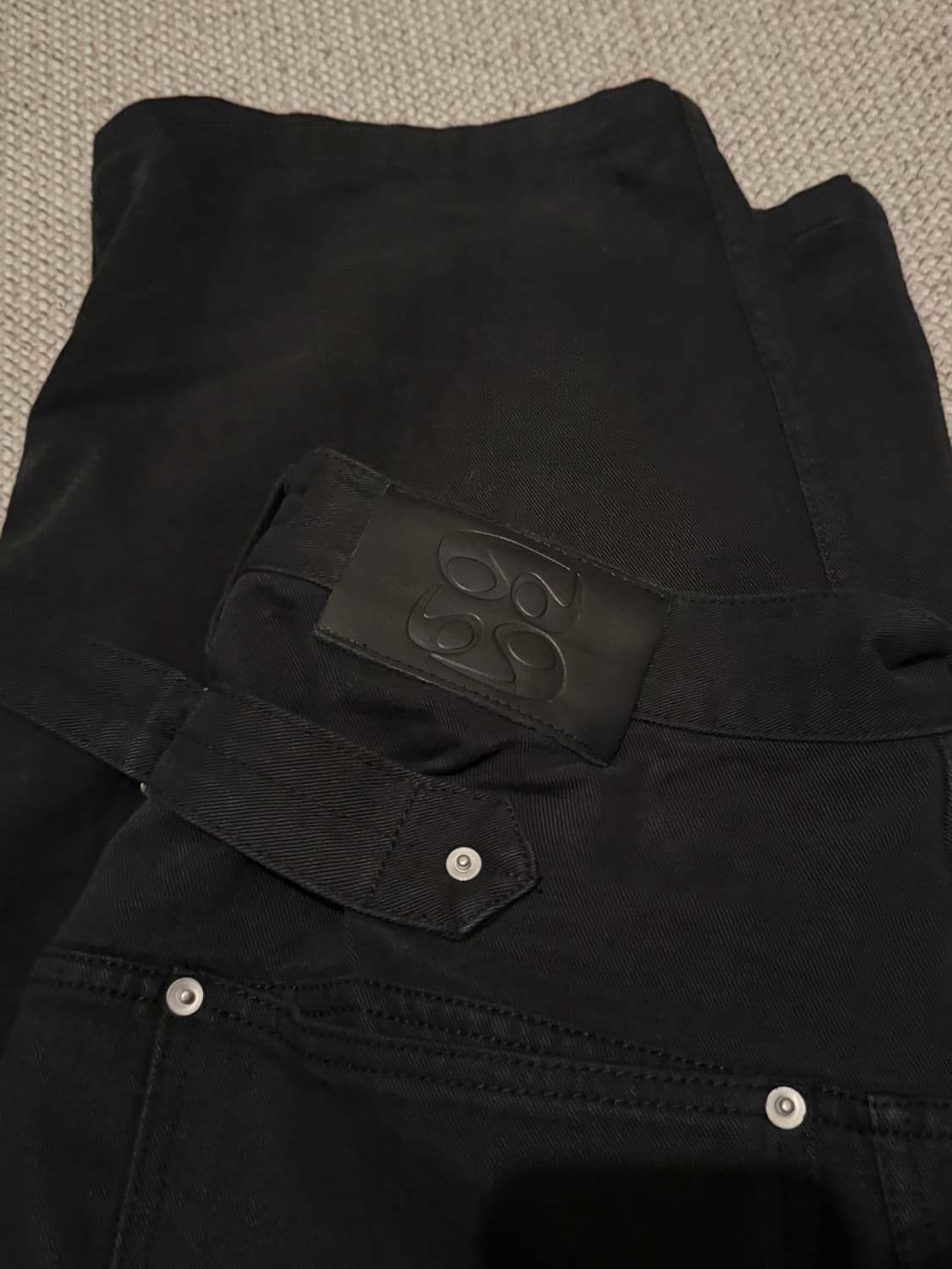 9999아카이브 Technical Curved Jeans 3사이즈 상품이미지2