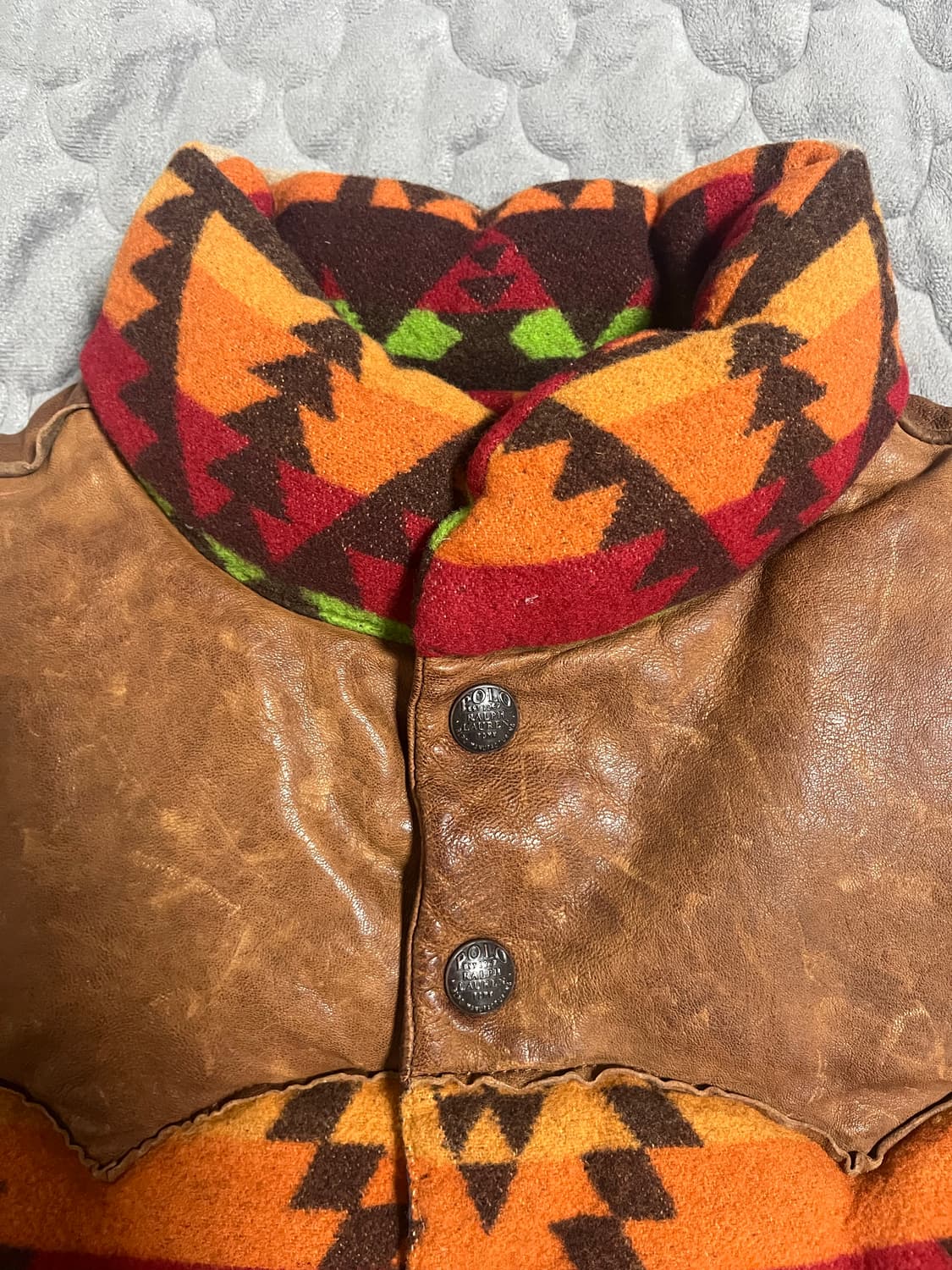 (새제품)폴로 랄프로렌 네이티브 조끼 패딩 S size 상품이미지3