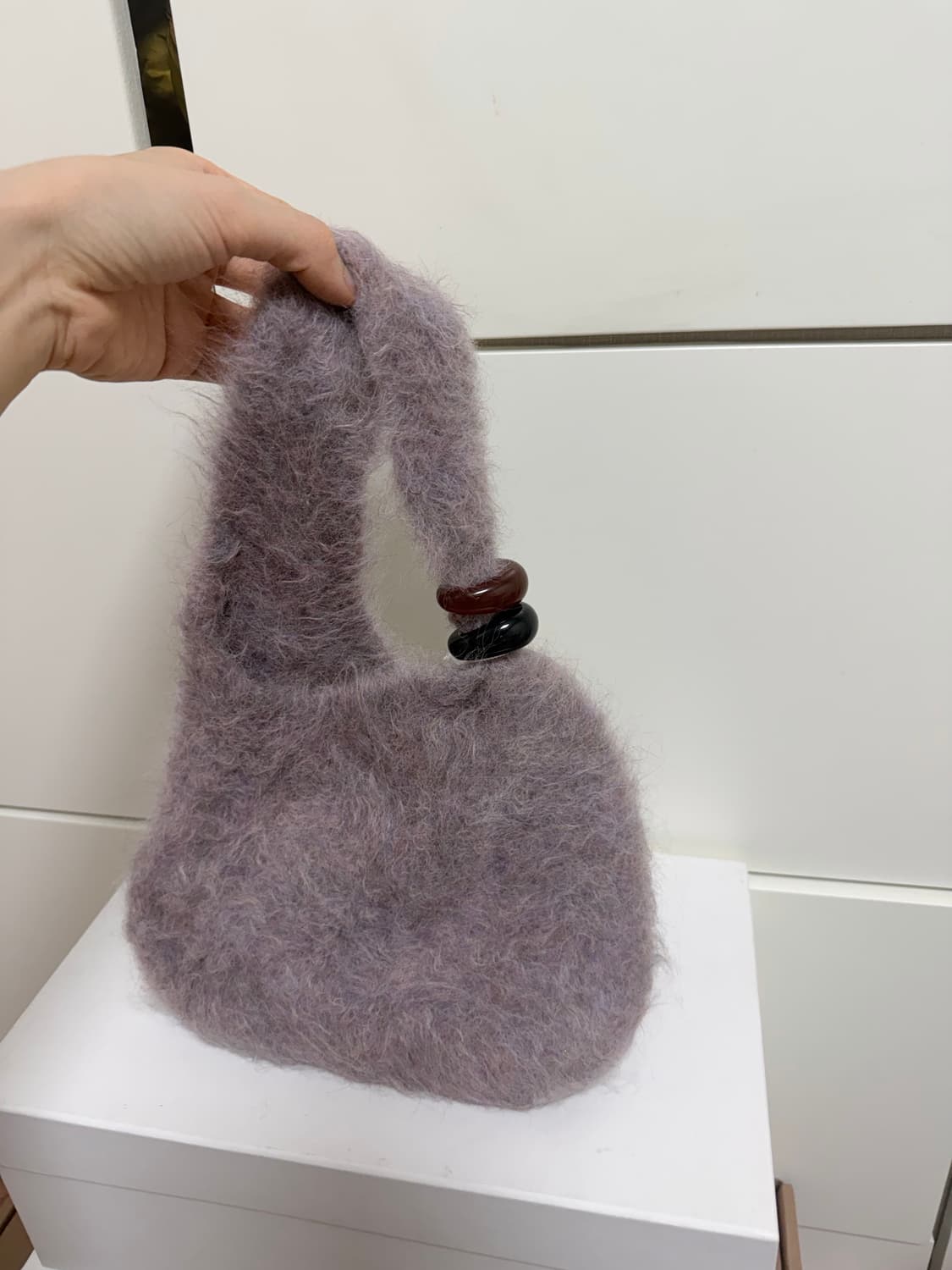 아카이브앱크 mini formica knit bag(pink) 상품이미지2