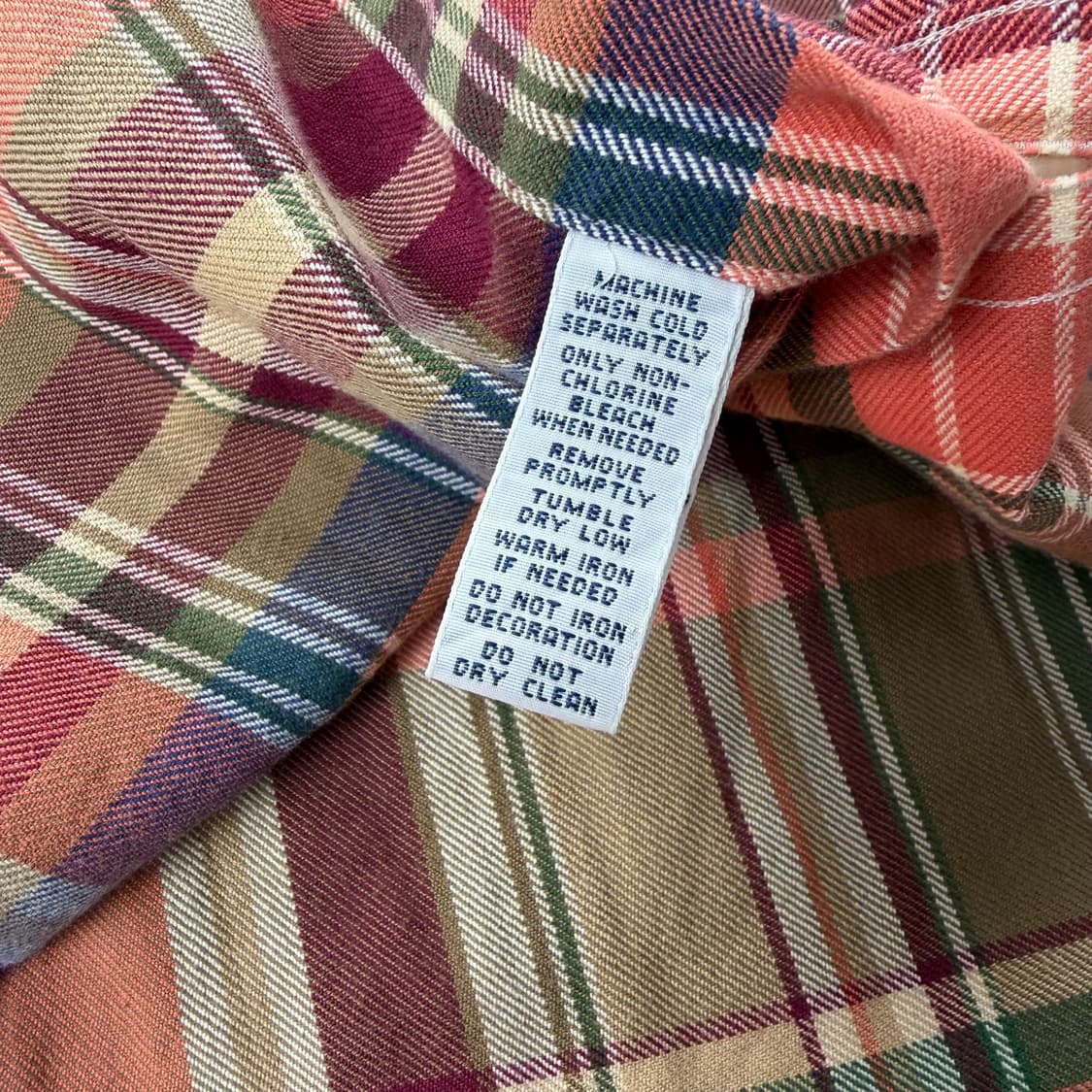 폴로 랄프로렌 클래식 타탄체크 엘보패치 셔츠 상품이미지7